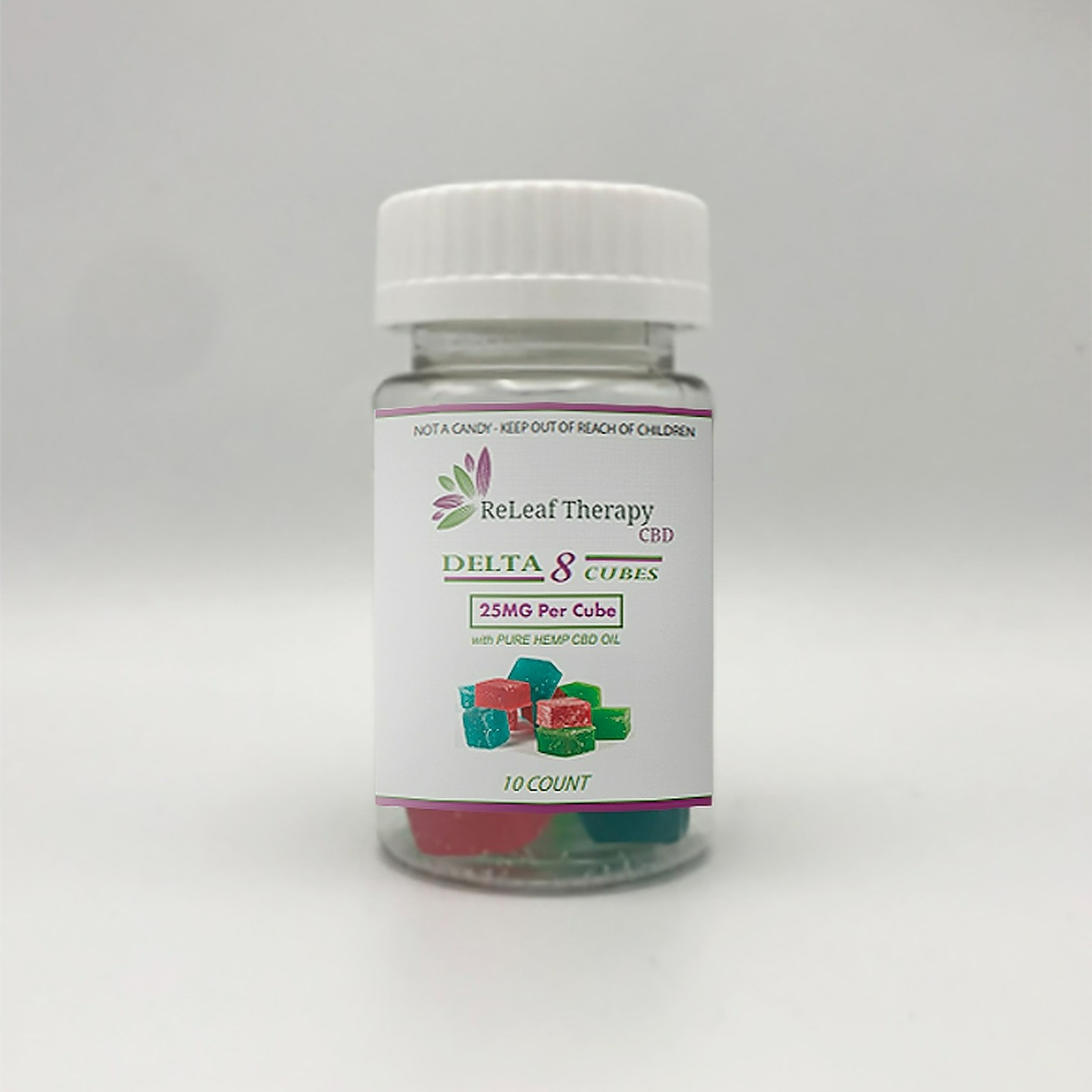 Delta 8 Cubes – 25mg – 10pack