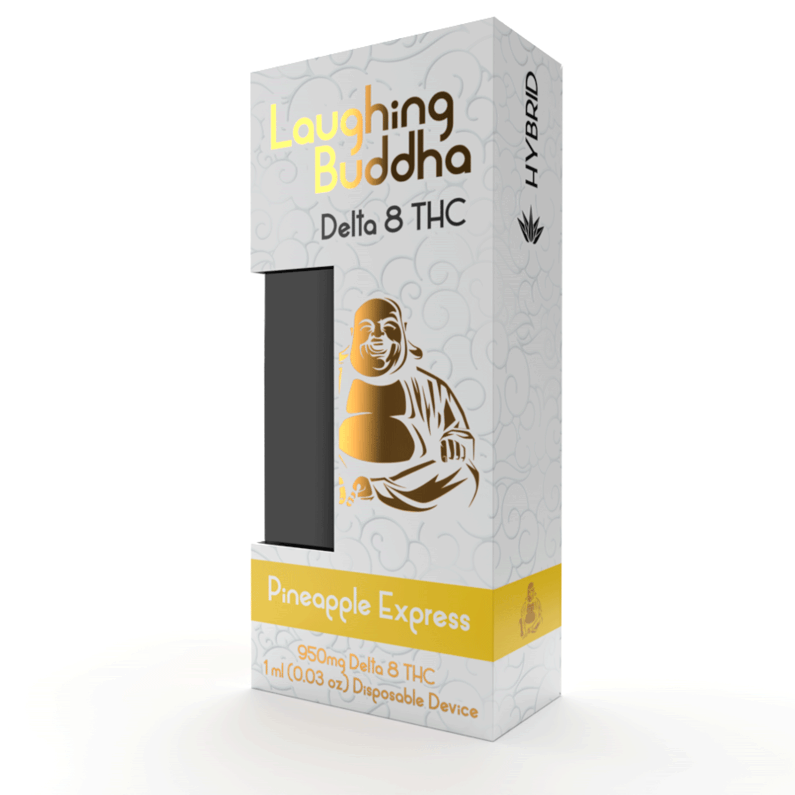 Laughing Buddha: Laughing Buddha Delta 8 THC 1ml disposable device - Tangie  | Leafly