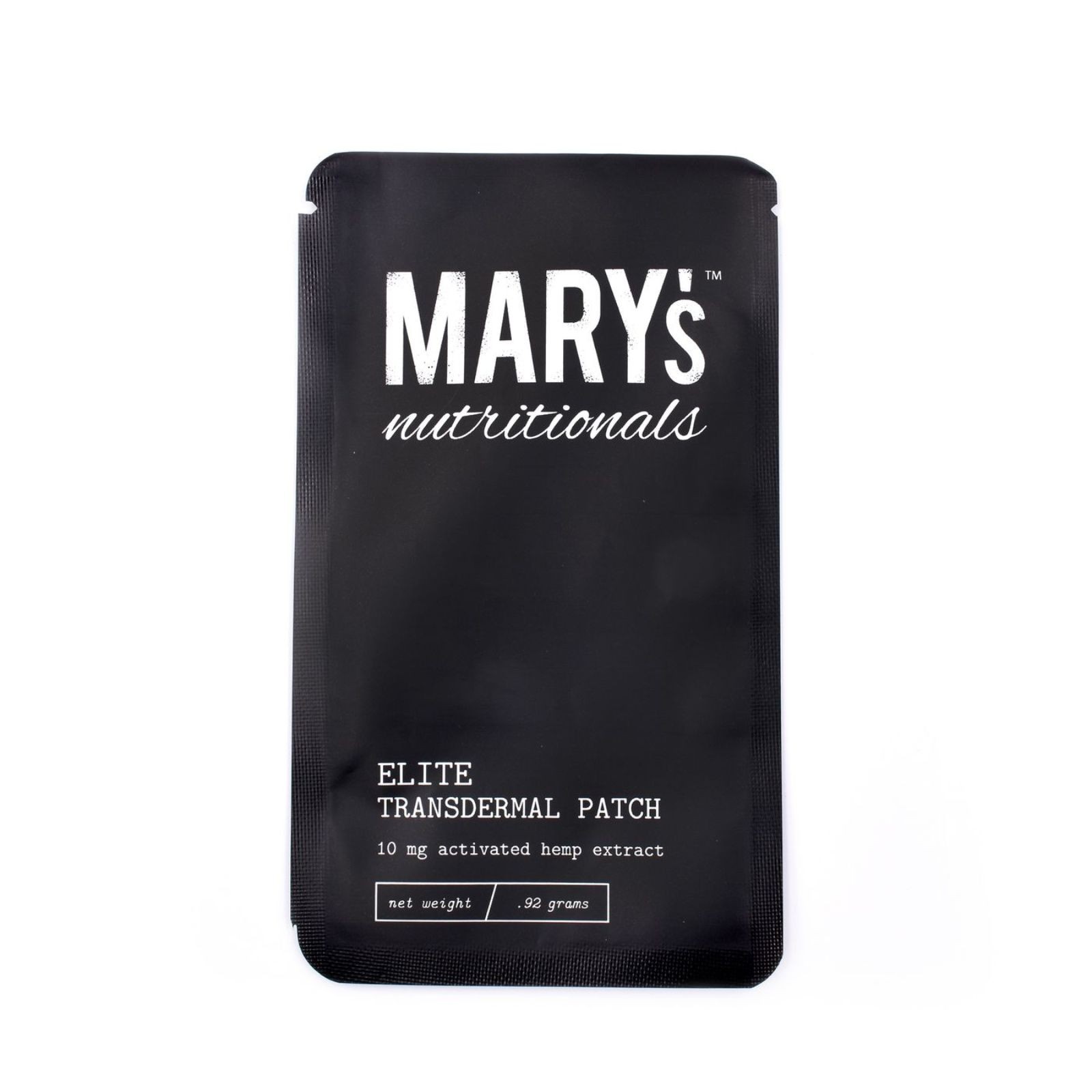 Mary's Nutritionals: CBD Elite Transdermal Patch 10mg | Leafly