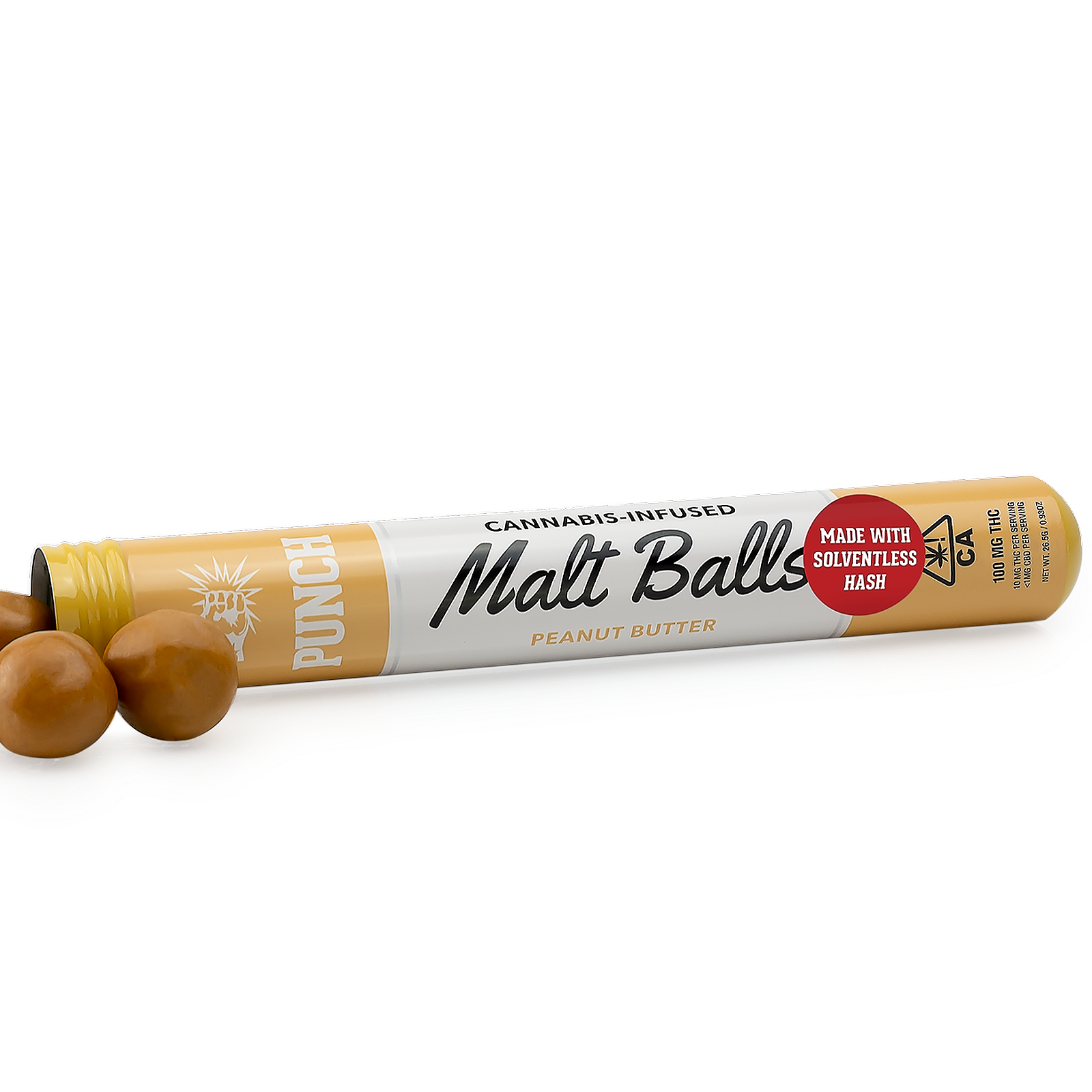Punch Peanut Butter Malt Balls Leafly