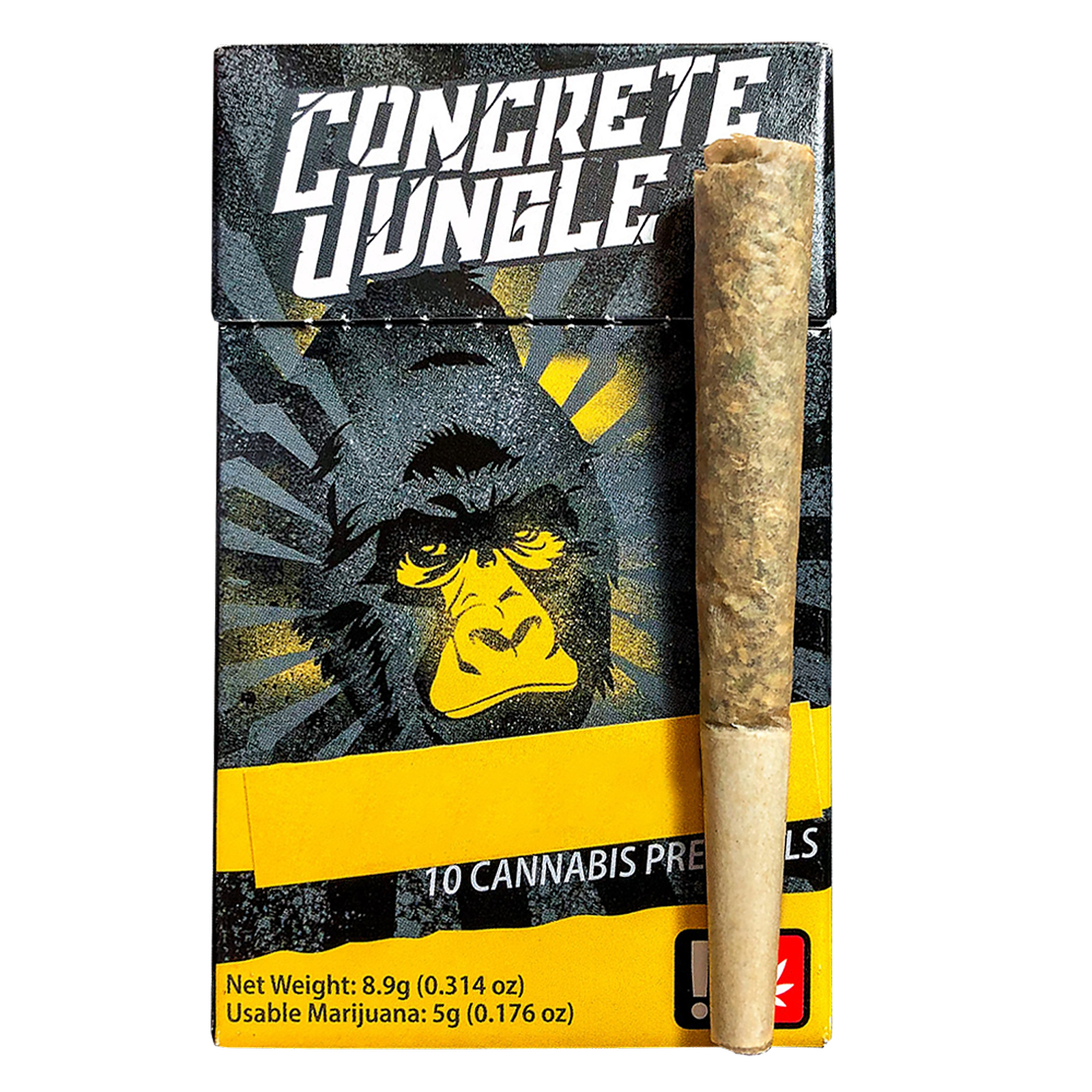 Concrete Jungle Extracts: xConcrete Jungle .5g Pre-Roll 10 Packs