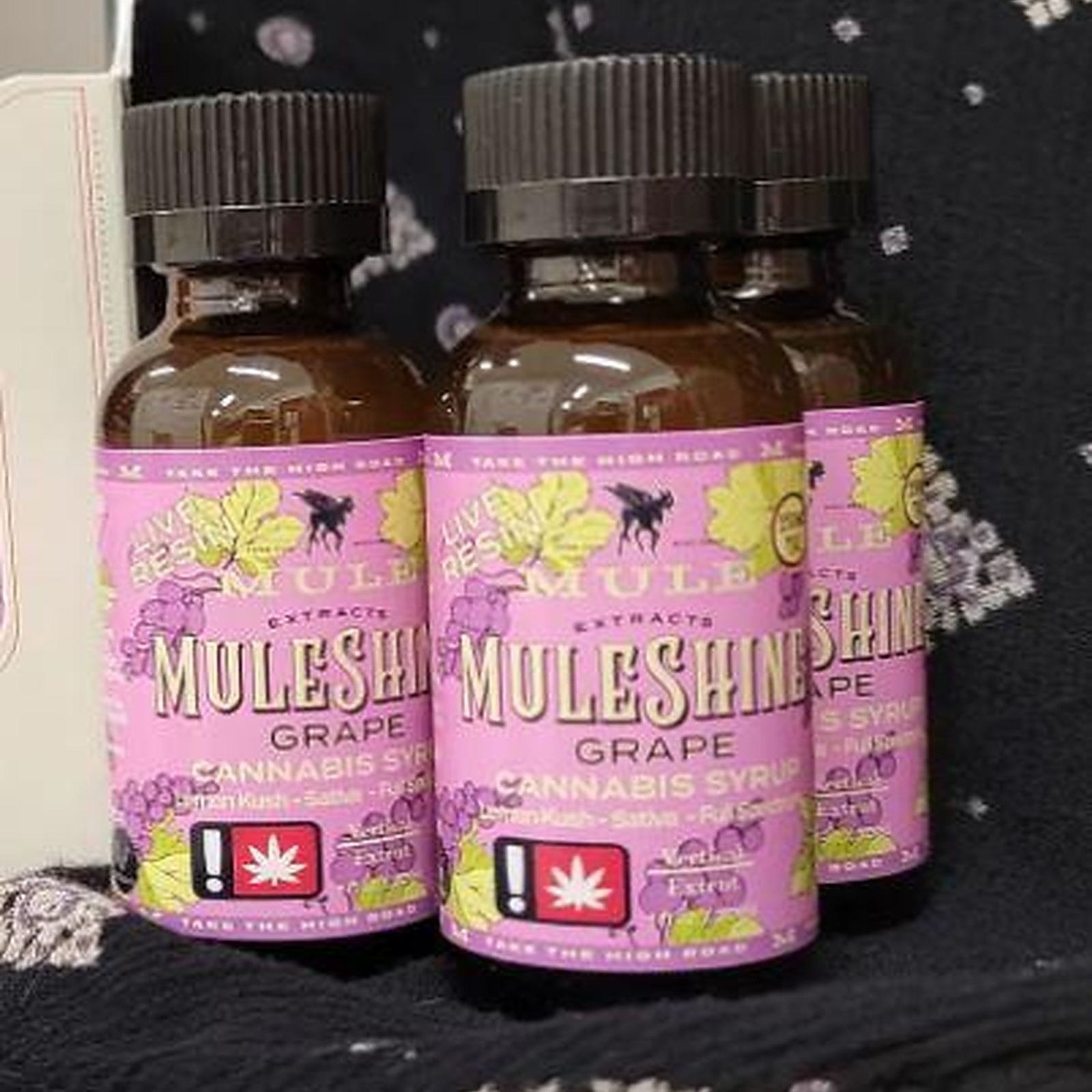 Mule Extracts 250mg Grape Muleshine Sativa Leafly