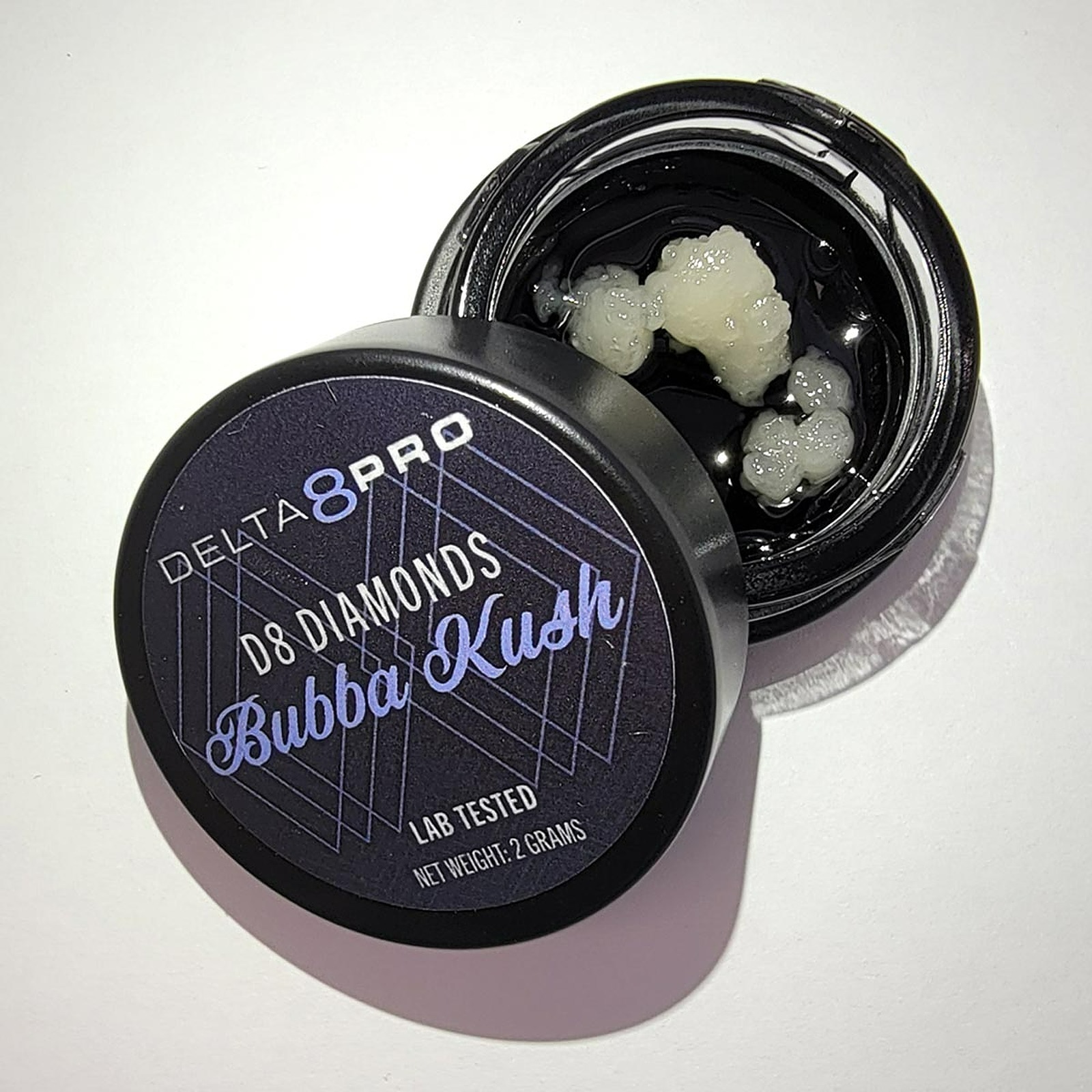 Delta 8 Pro Delta 8 THC Sauce & Diamonds 2g Bubba Kush Leafly