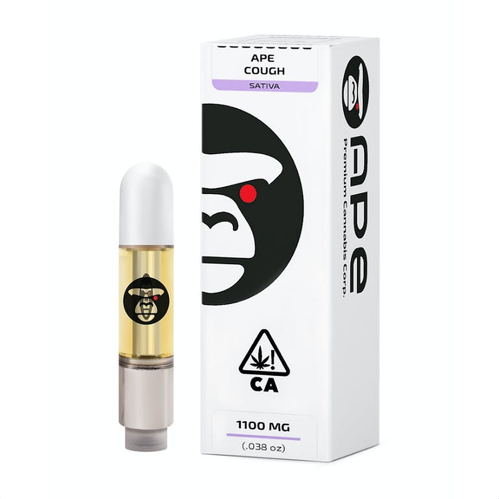 APE Premium Cannabis Corp. APE COUGH sauce cart 1100 mg. Leafly