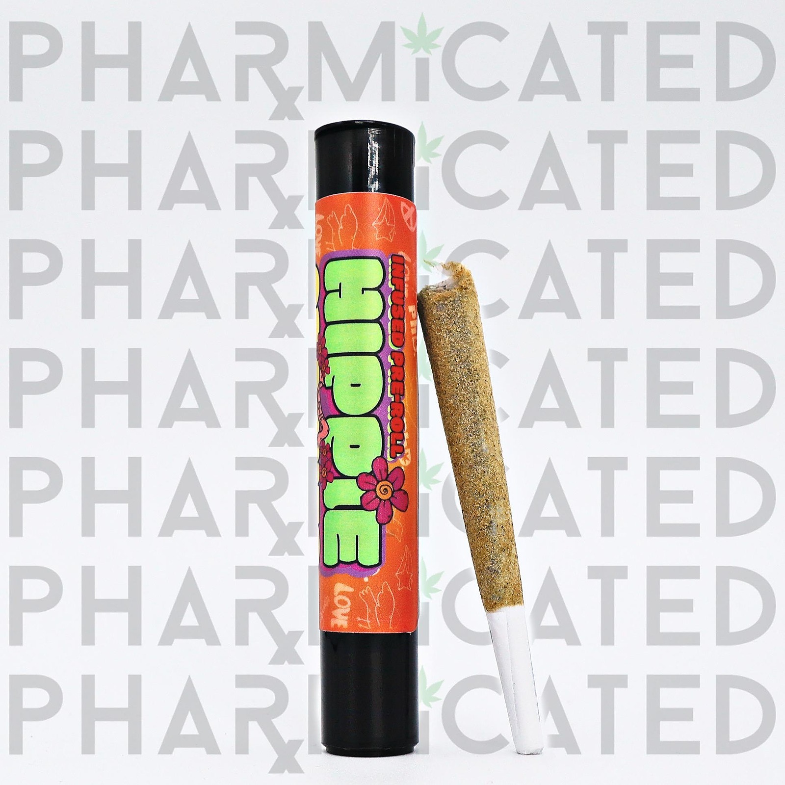 Pharmicated INFUSED PhD 1.2g PreRoll Hippie Crasher Leafly