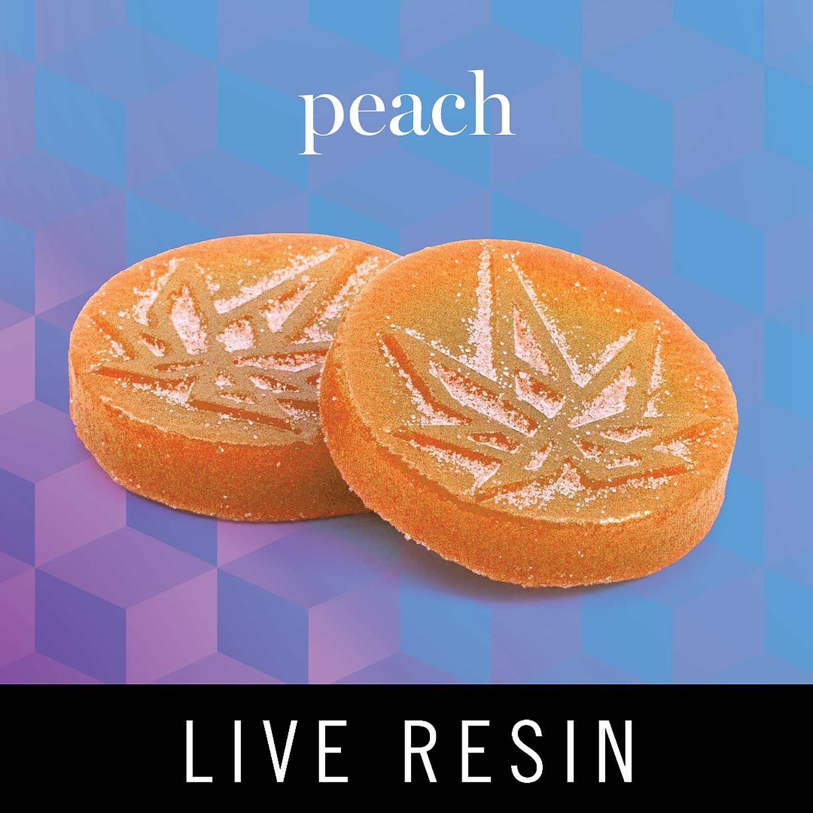 Levitate Confections Peach Live Resin Gummy 200mg (4 Pack) Leafly