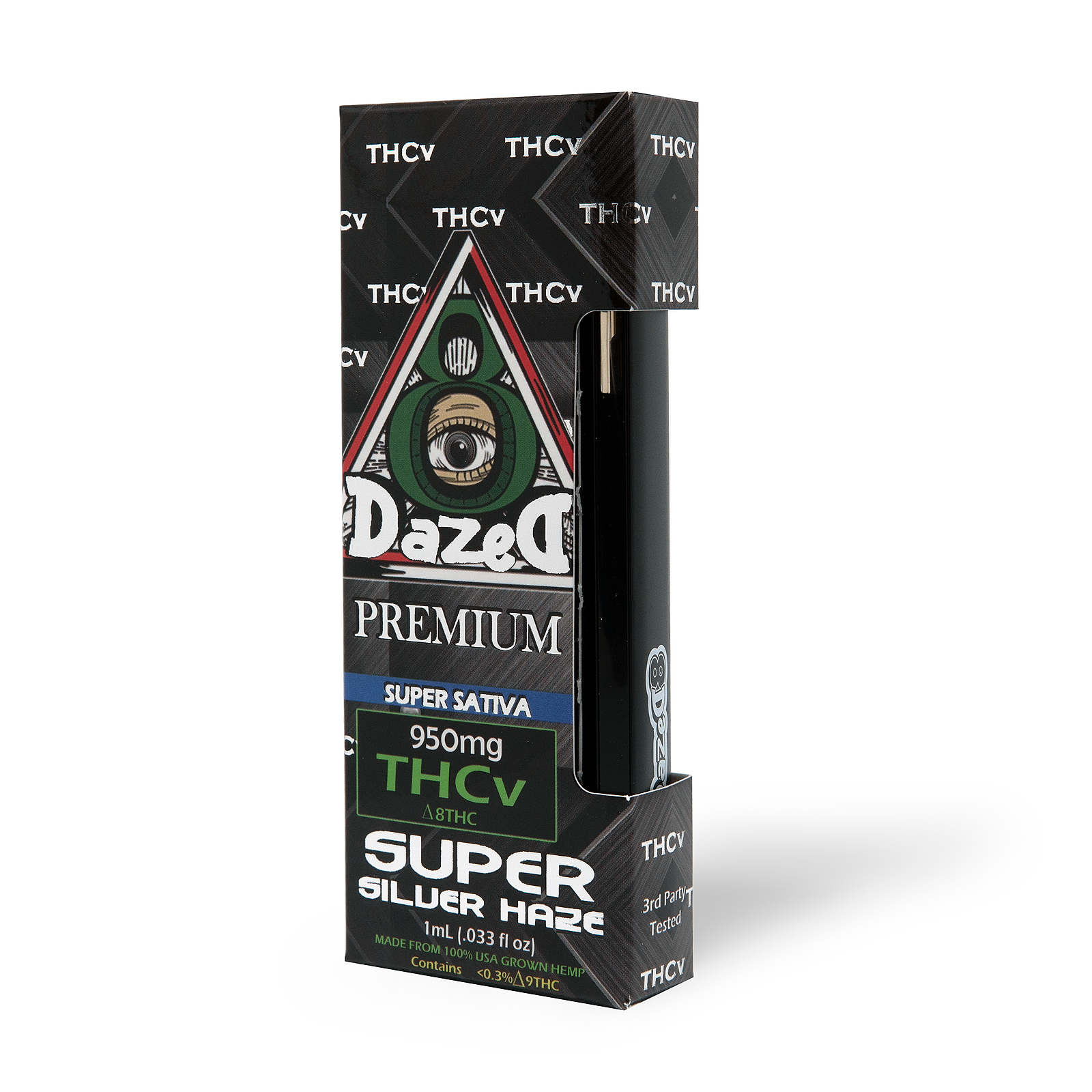 DazeD8: Super Silver Haze Delta 8 THCV — 1 Gram | Leafly