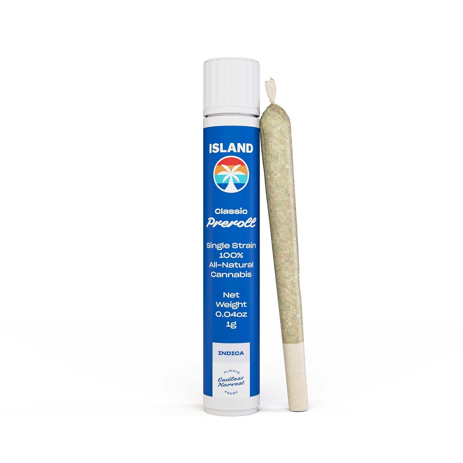 Island Island Classic Preroll Banana Puddintain (Indica) Leafly