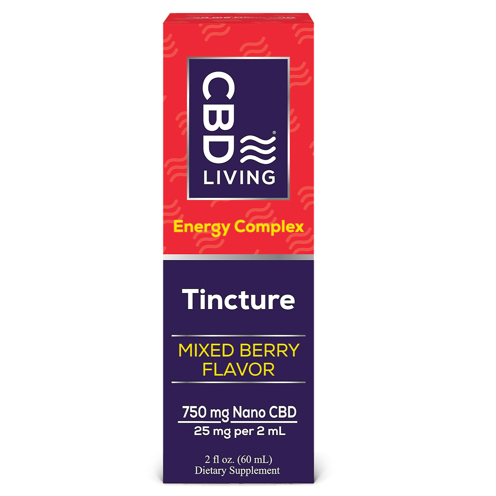 CBD Living CBD Living Energy Complex Tincture 750mg 2oz. Leafly