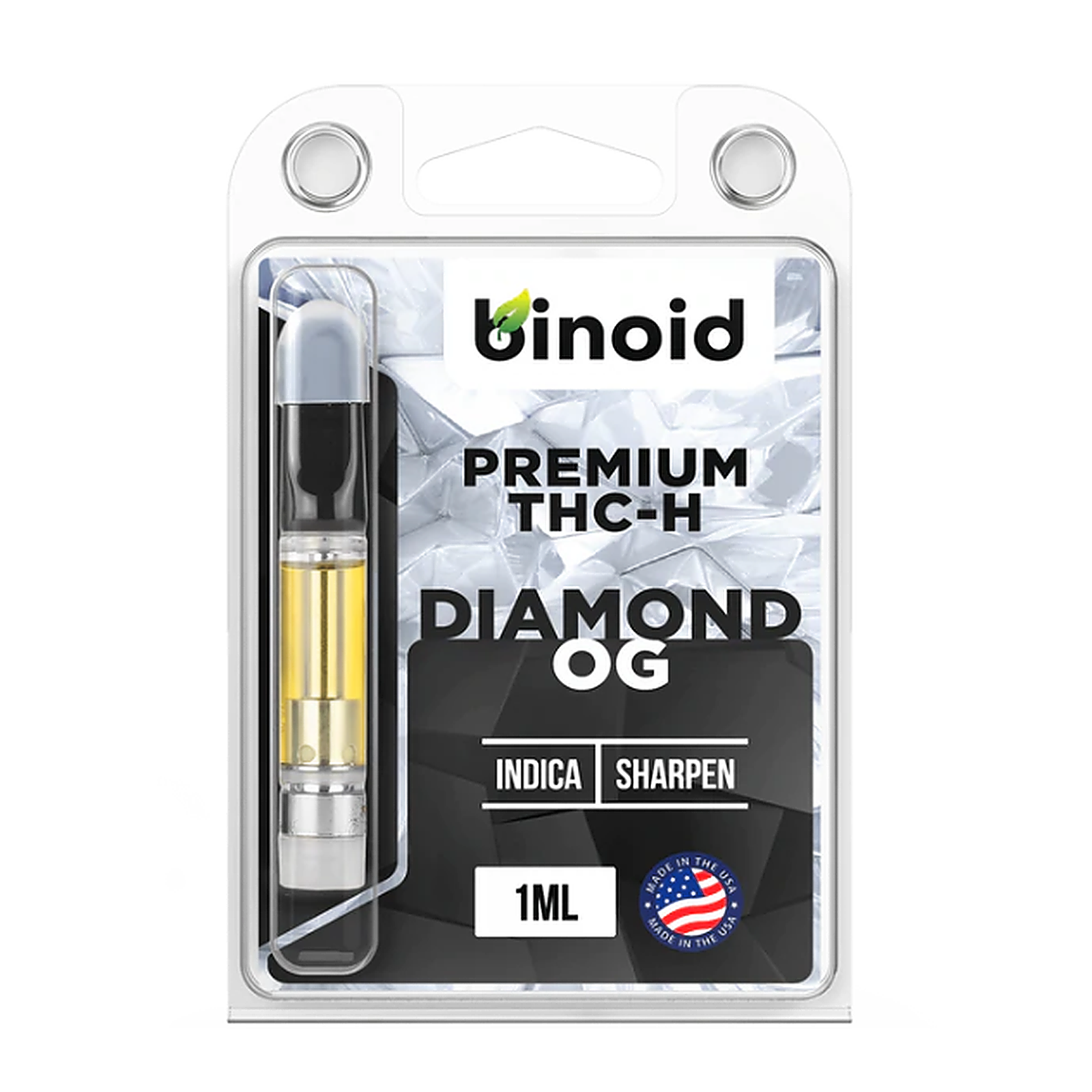 Binoid: THC-H Vape Cartridge - Diamond OG | Leafly