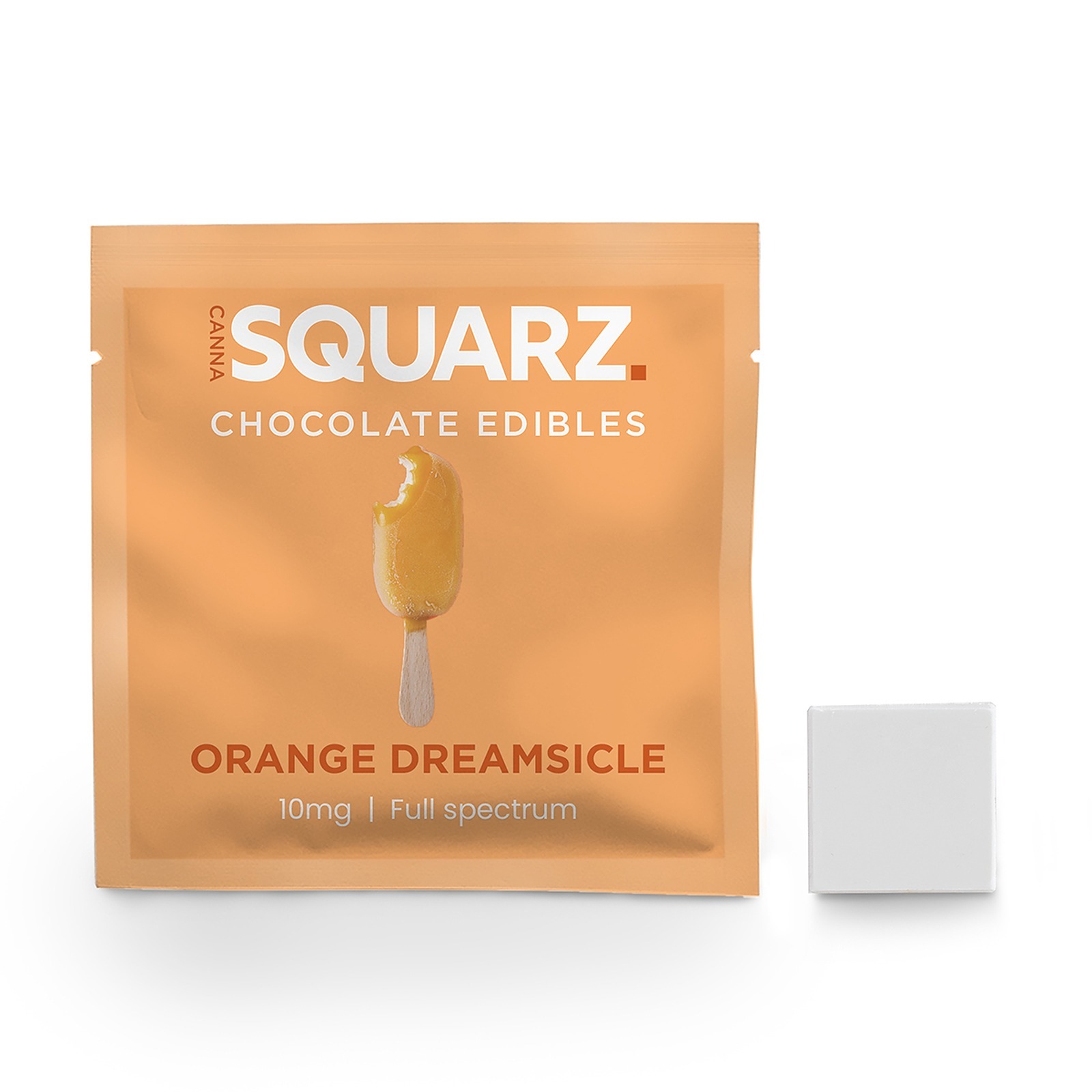 Canna Squarz - Orange Dreamsicle 10mg THC Fast Acting No Cannabis Taste