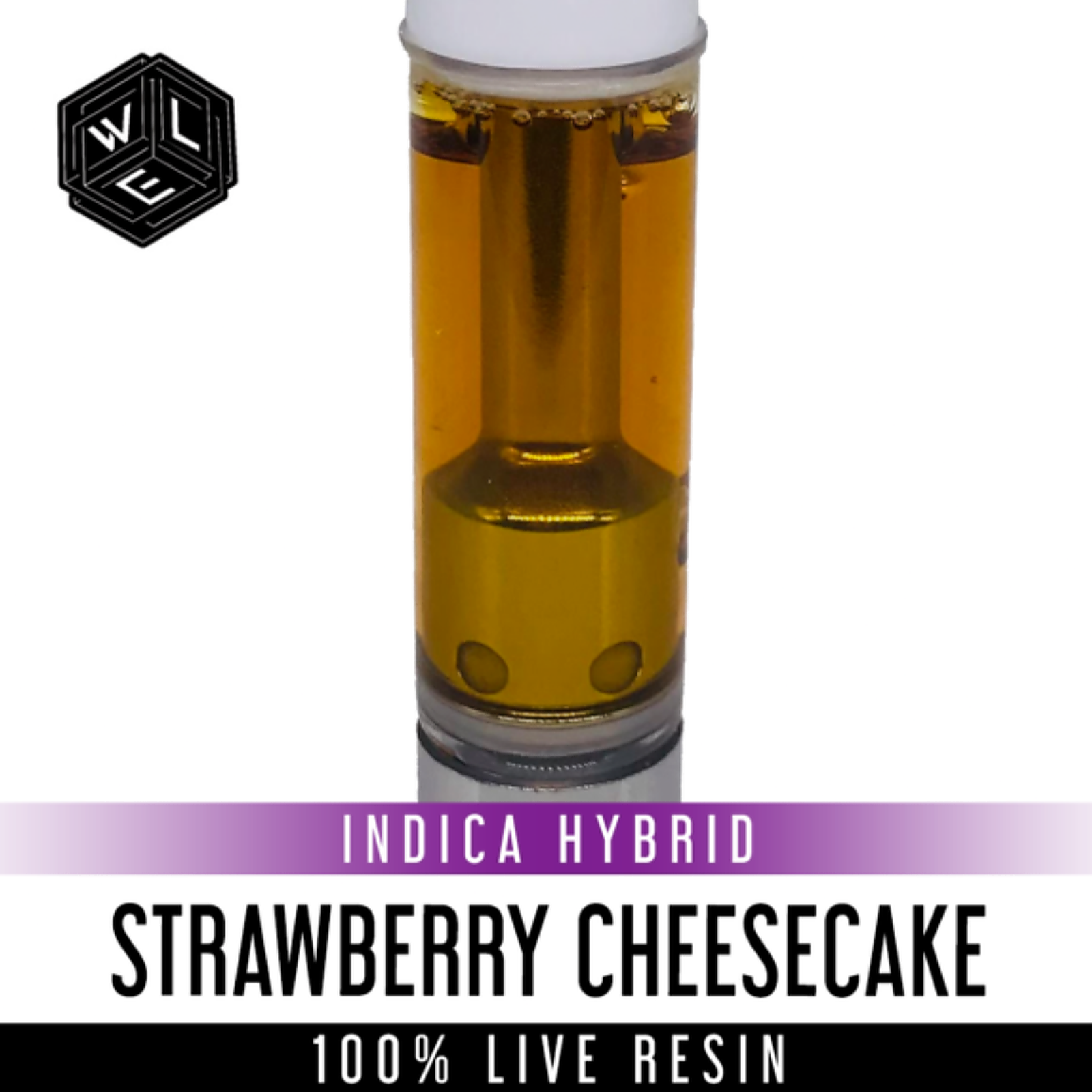 White Label Extracts Strawberry Cheesecake Live Resin Cartridge 1g