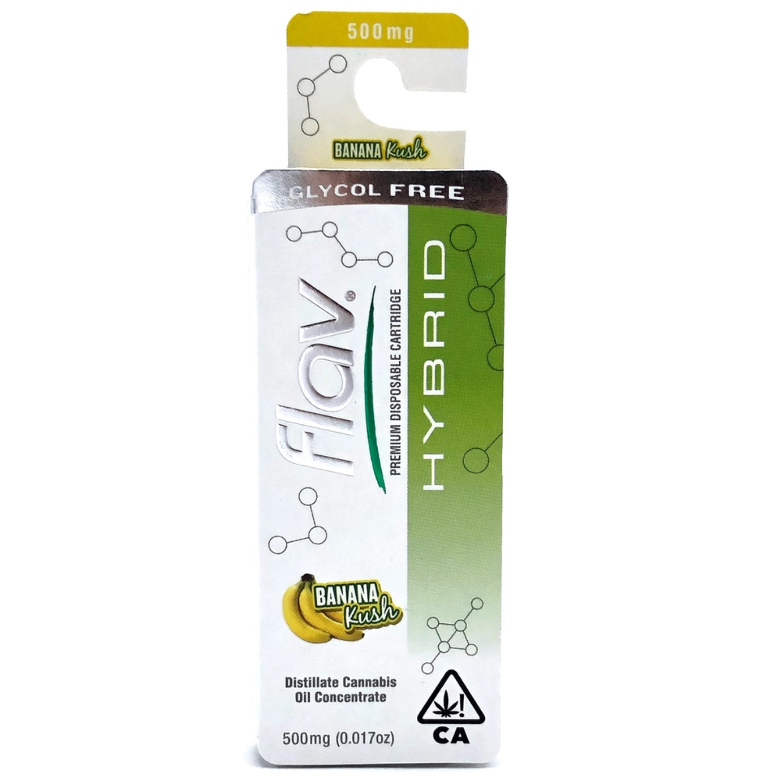 Flav Banana Kush Cartridge 0.5g Leafly