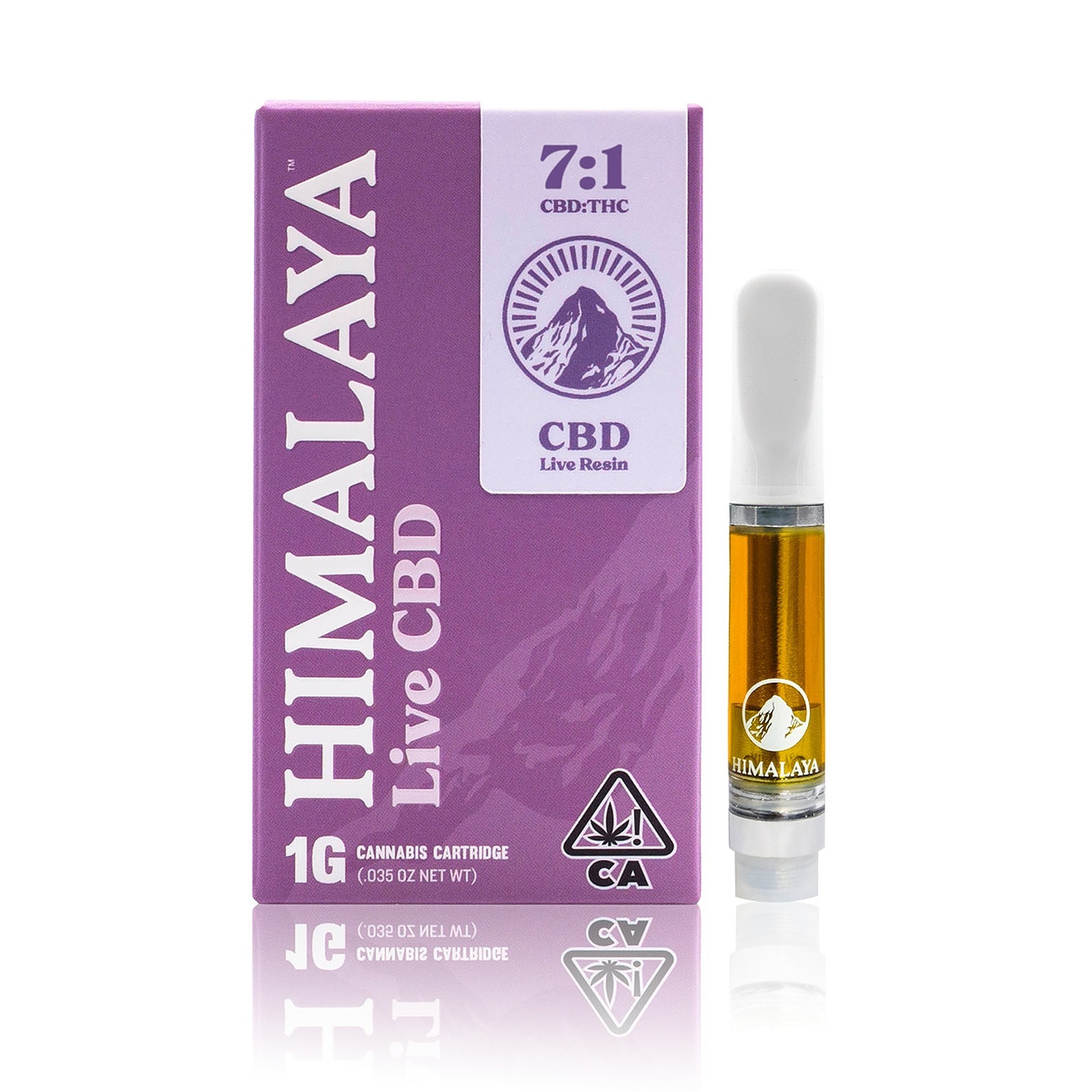 Himalaya 7 1 Cbd Cartridge Leafly