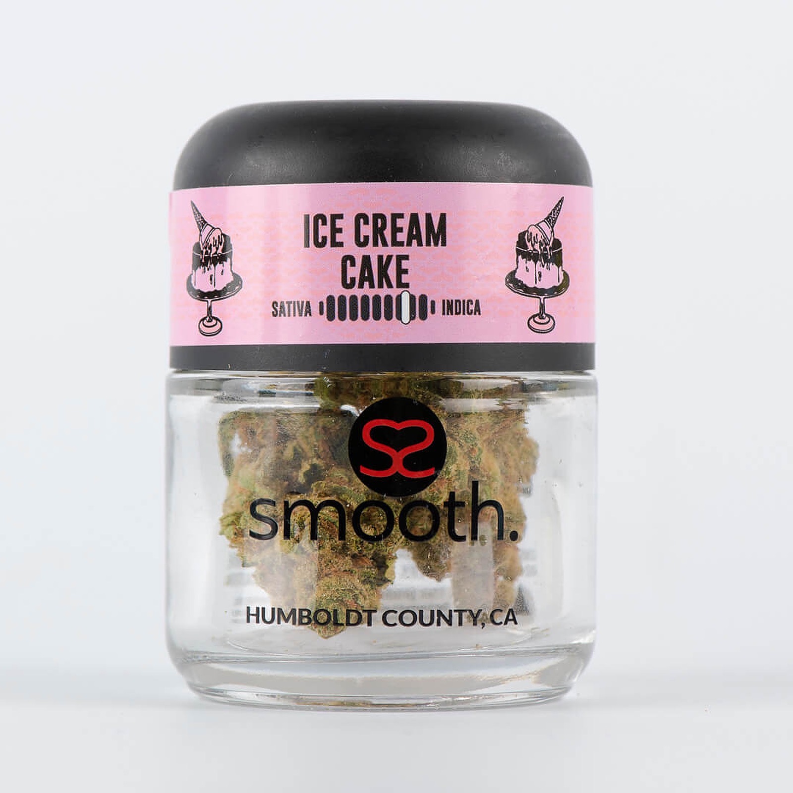 Smooth Cannabis Ice Cream Cake 1/8 jar Leafly