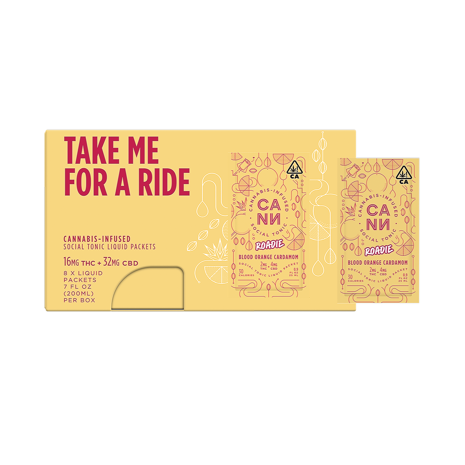 Cann: Blood Orange Cardamom Roadies - Cann