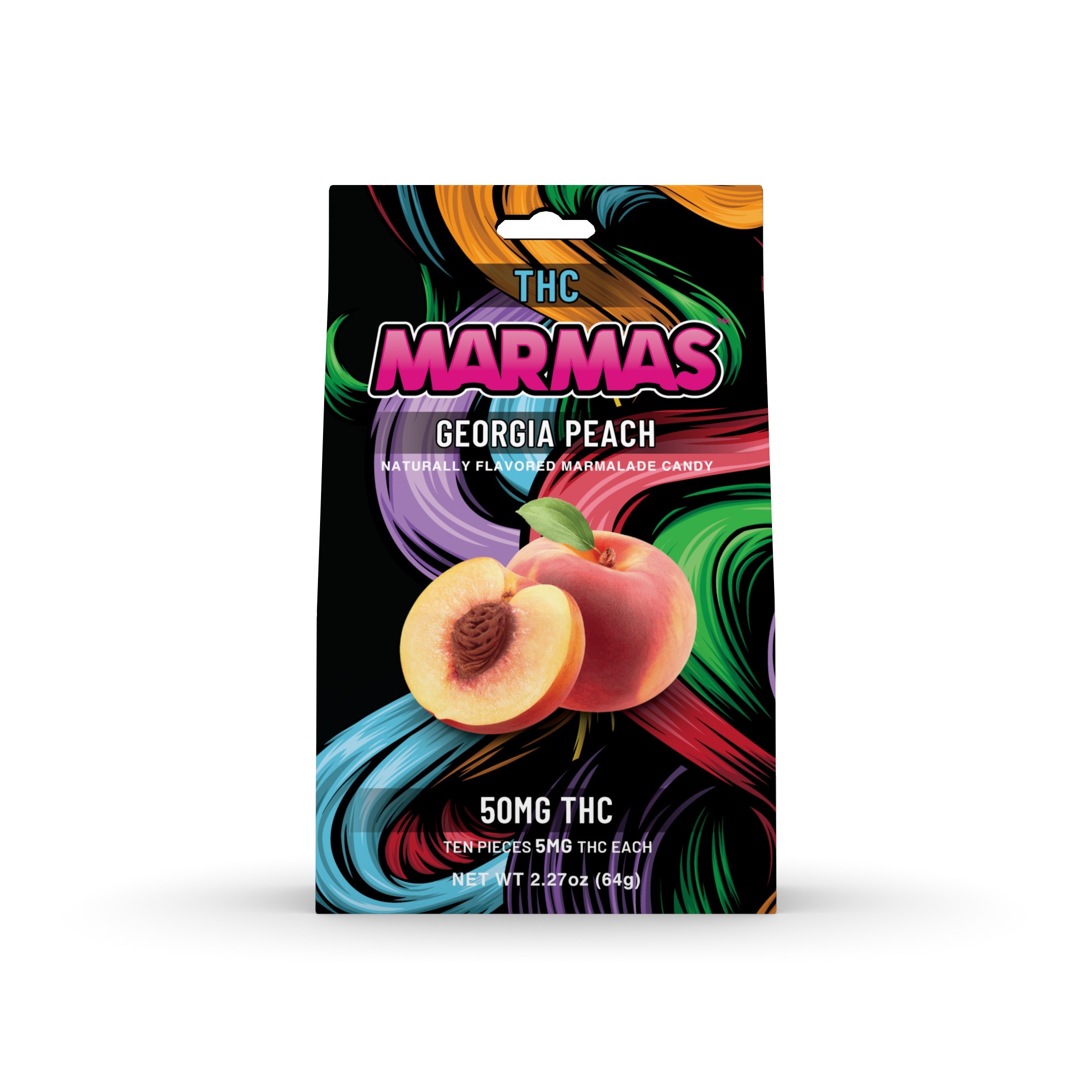 Marmas Peach 50mg 10pack Leafly