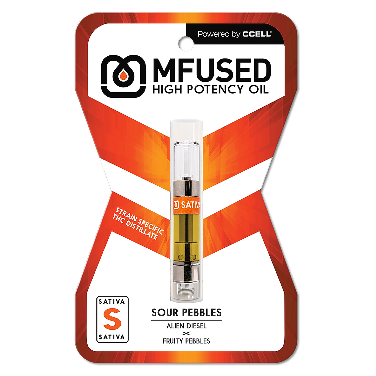 MFUSED Sour Pebbles Strain Specific Distillate Cartridge Leafly