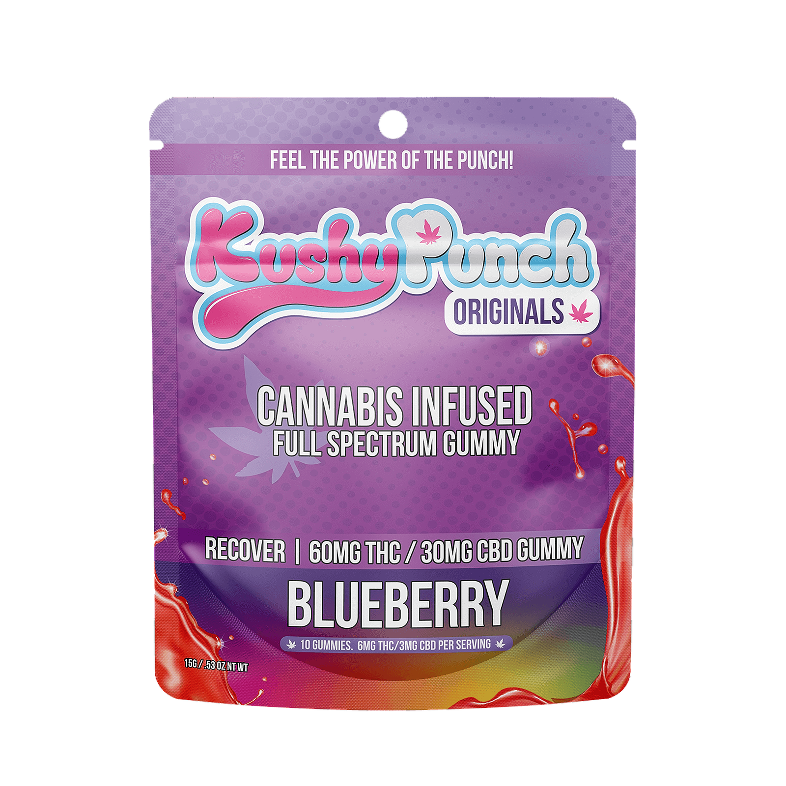 Kushy Punch: Recover Blueberry