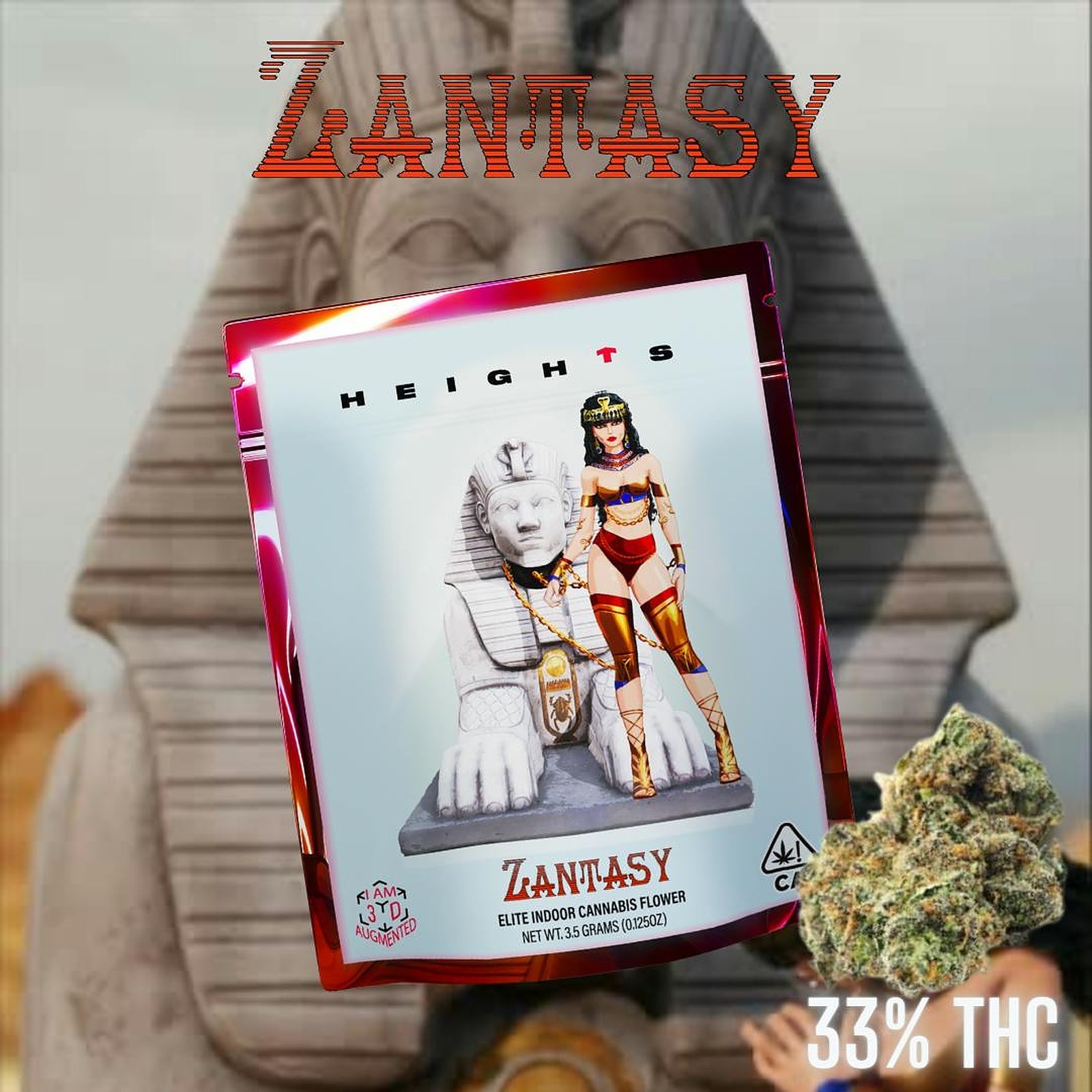 Heights Flower HEIGHTS Zantasy 3.5g Indoor Flower Leafly