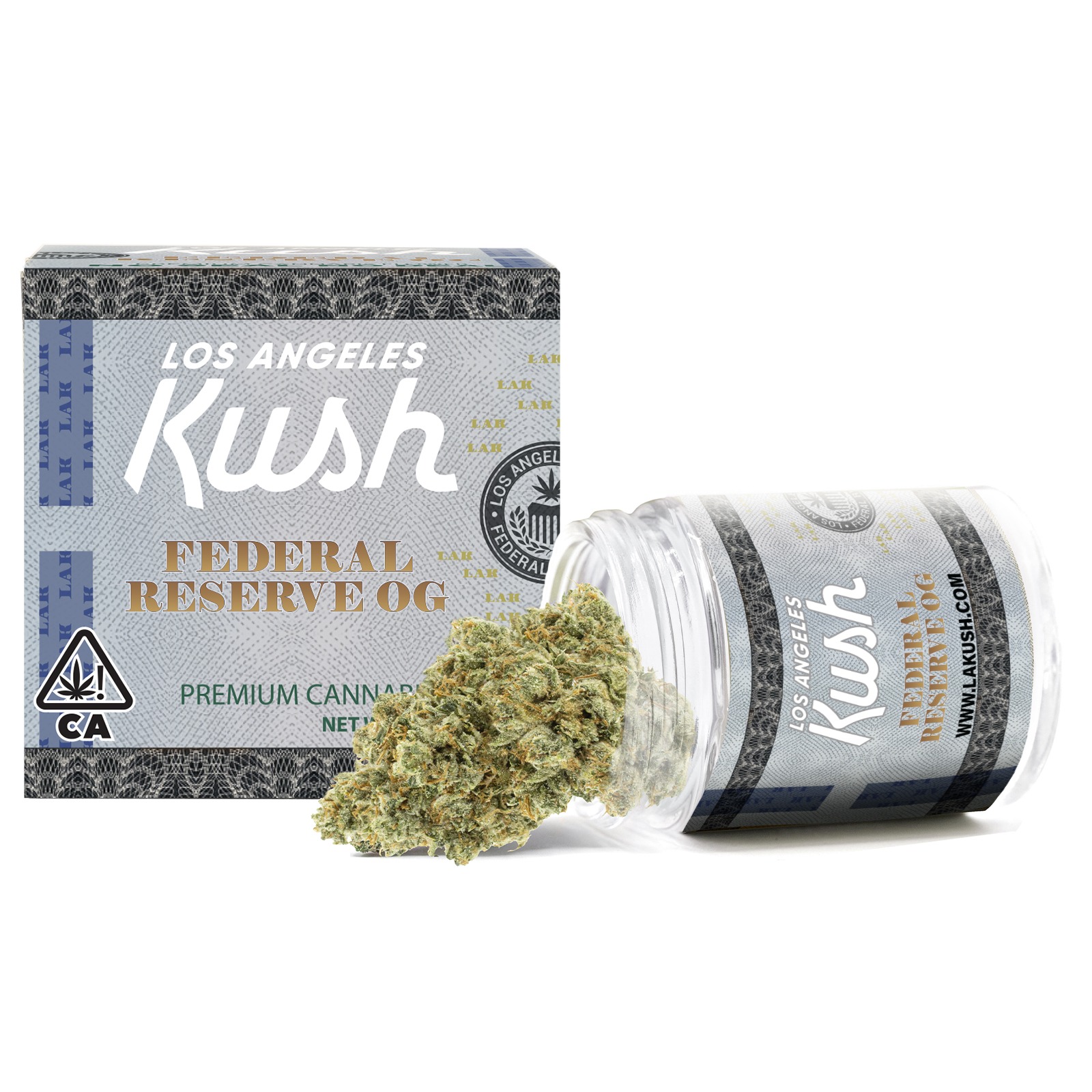 LA Kush Los Angeles Kush Federal Reserve OG Kush 3.5g Leafly