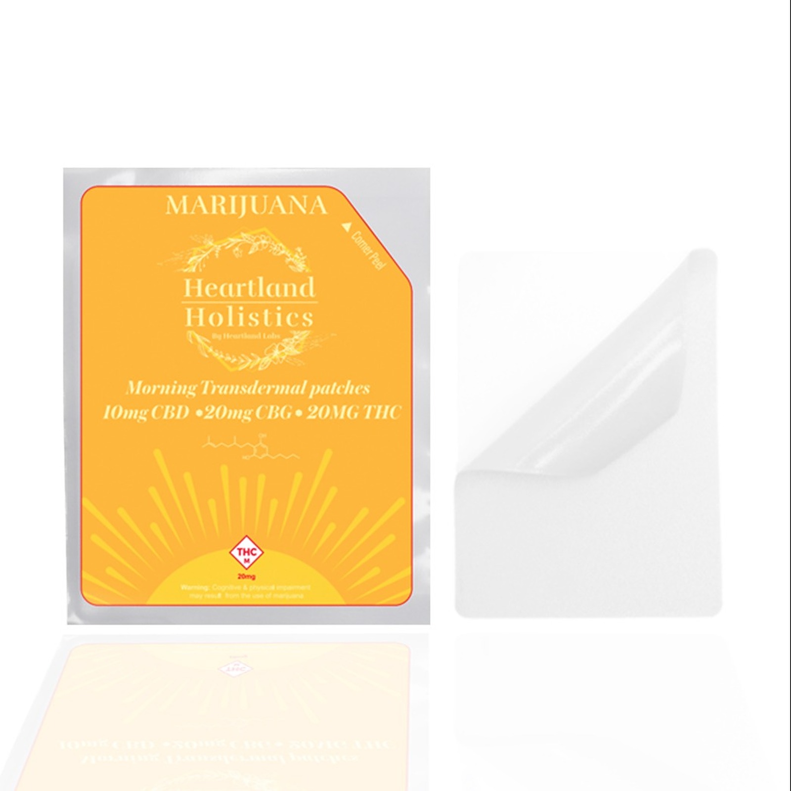 Heartland Labs Morning Transdermal Patch Leafly