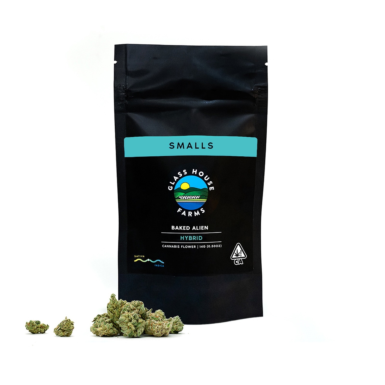 Glass House Farms Baked Alien [14g Smalls] Leafly