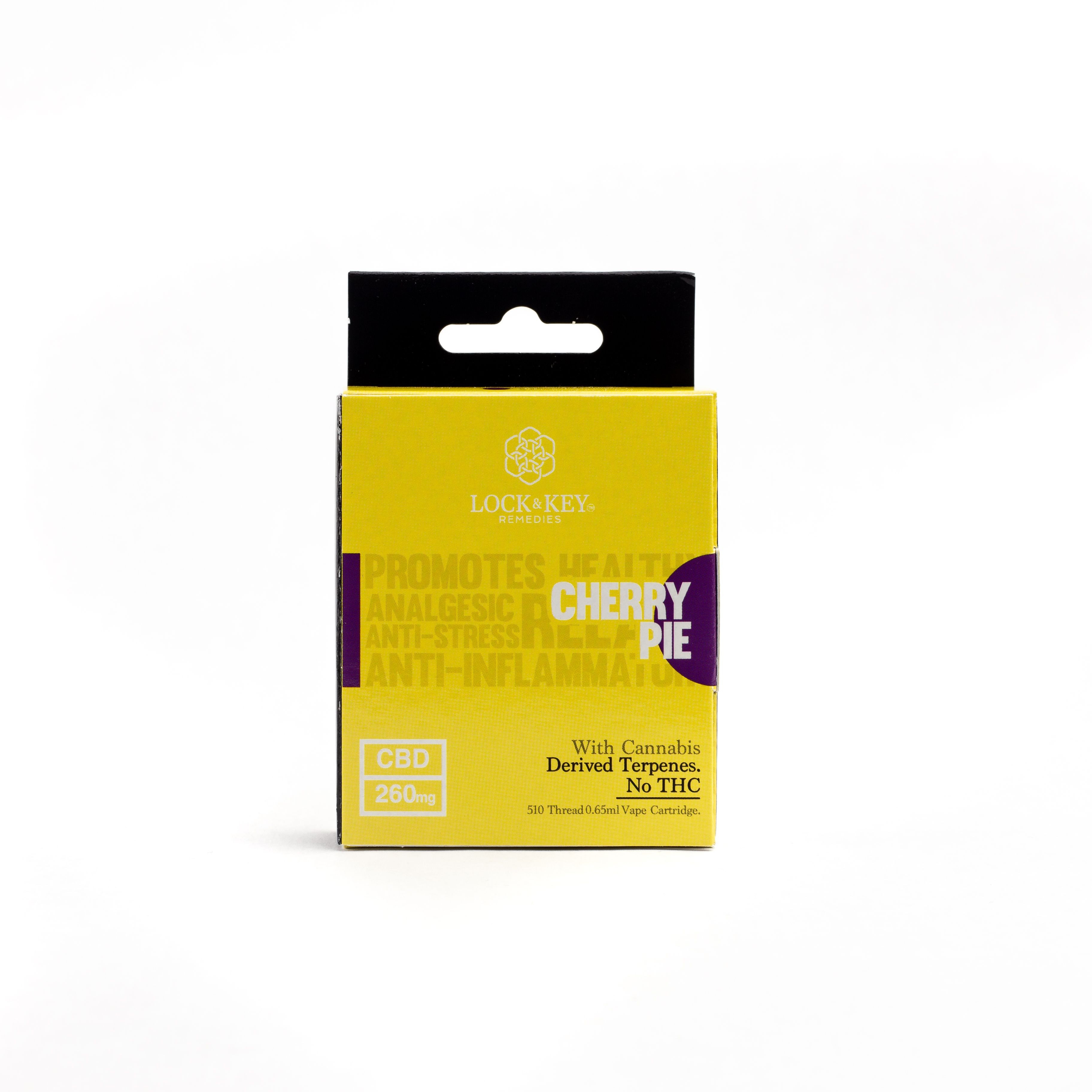 Lock and Key Remedies: Cherry Pie CBD Vape Cartridge | Leafly