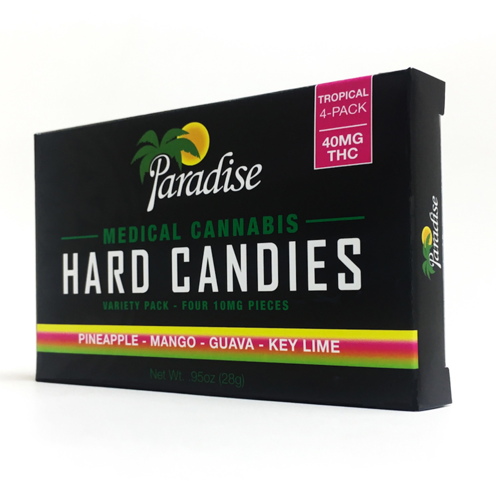Paradise THC Candies 4pack (40mg) Leafly