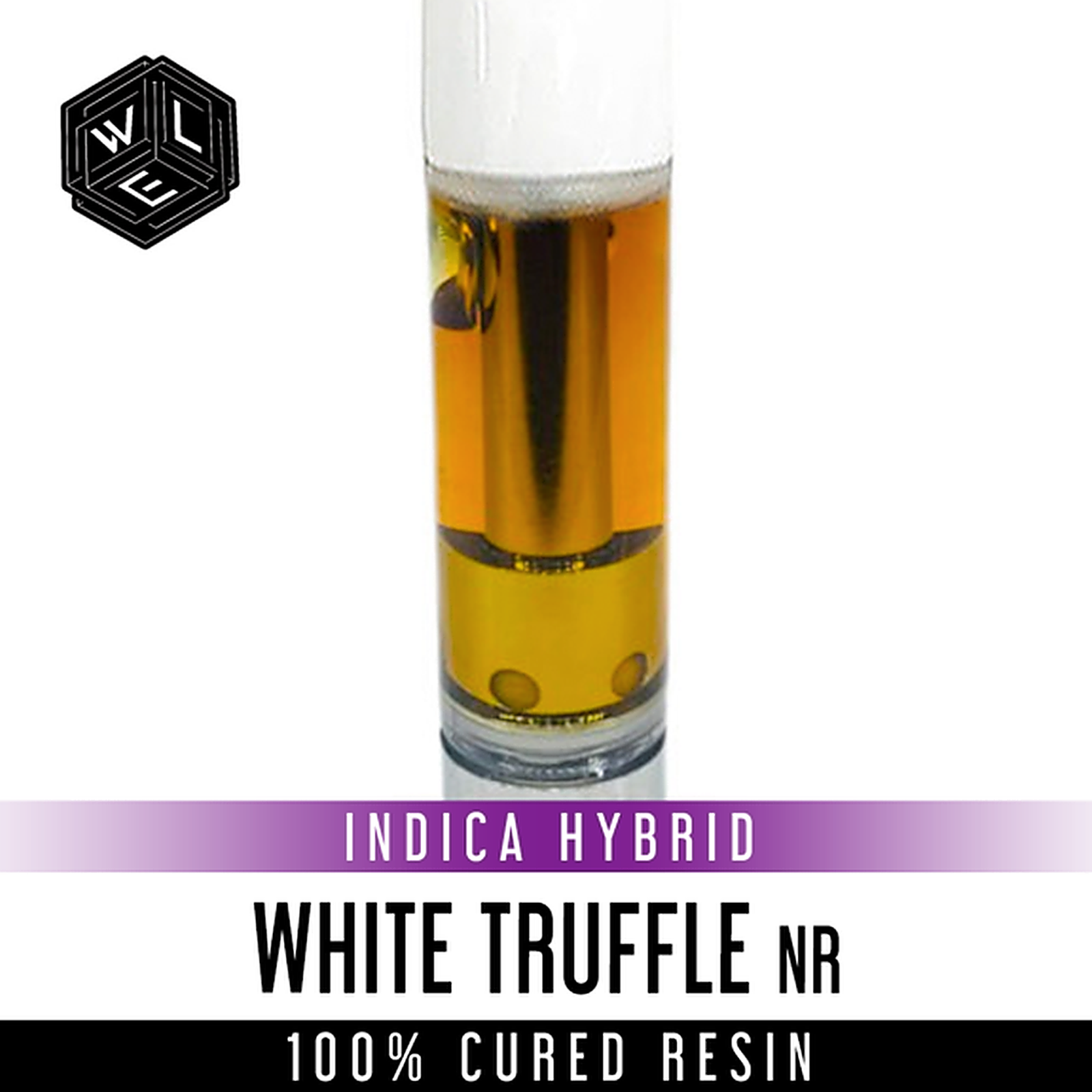 White Label Extracts White Truffle NR 100 Cured Resin Cartridge 1g Leafly