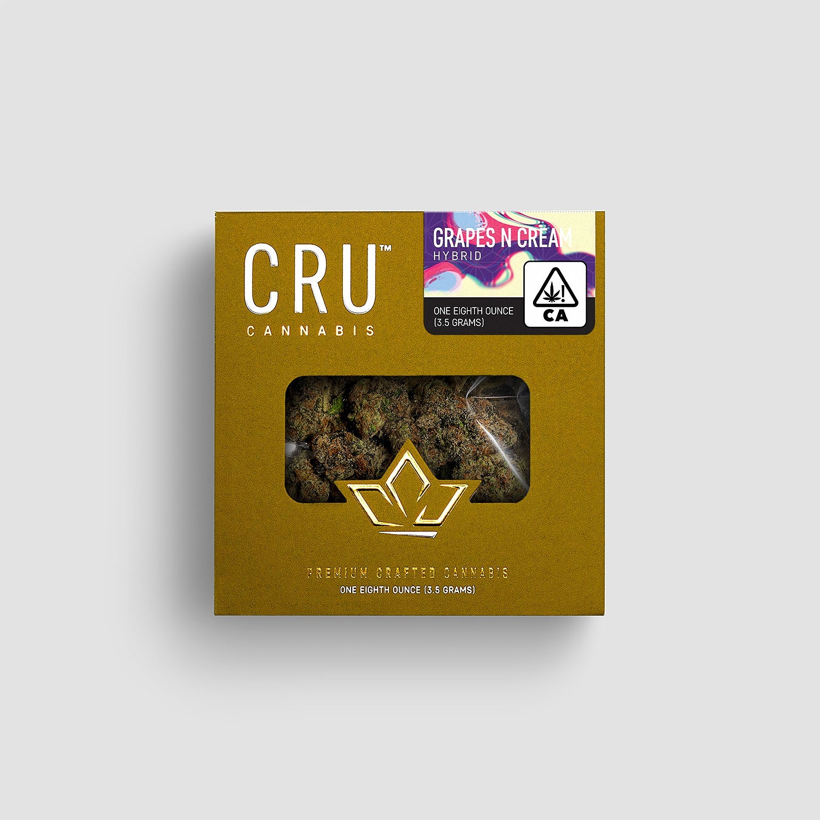 CRU Cannabis Grapes N Cream (3.5 Grams) Leafly