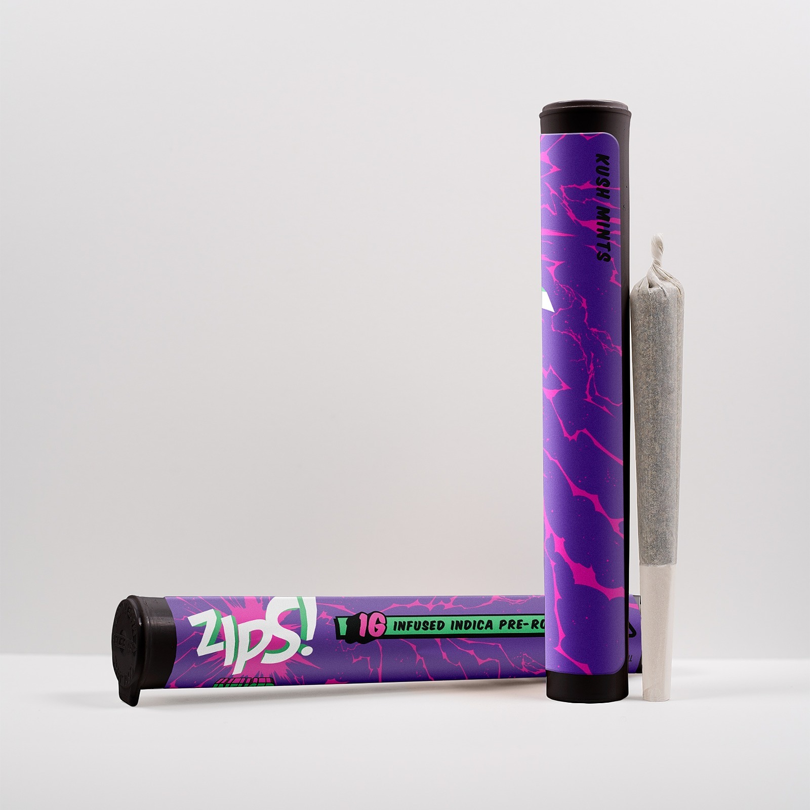 Zips! Kush Mints 1G Infused Preroll Leafly