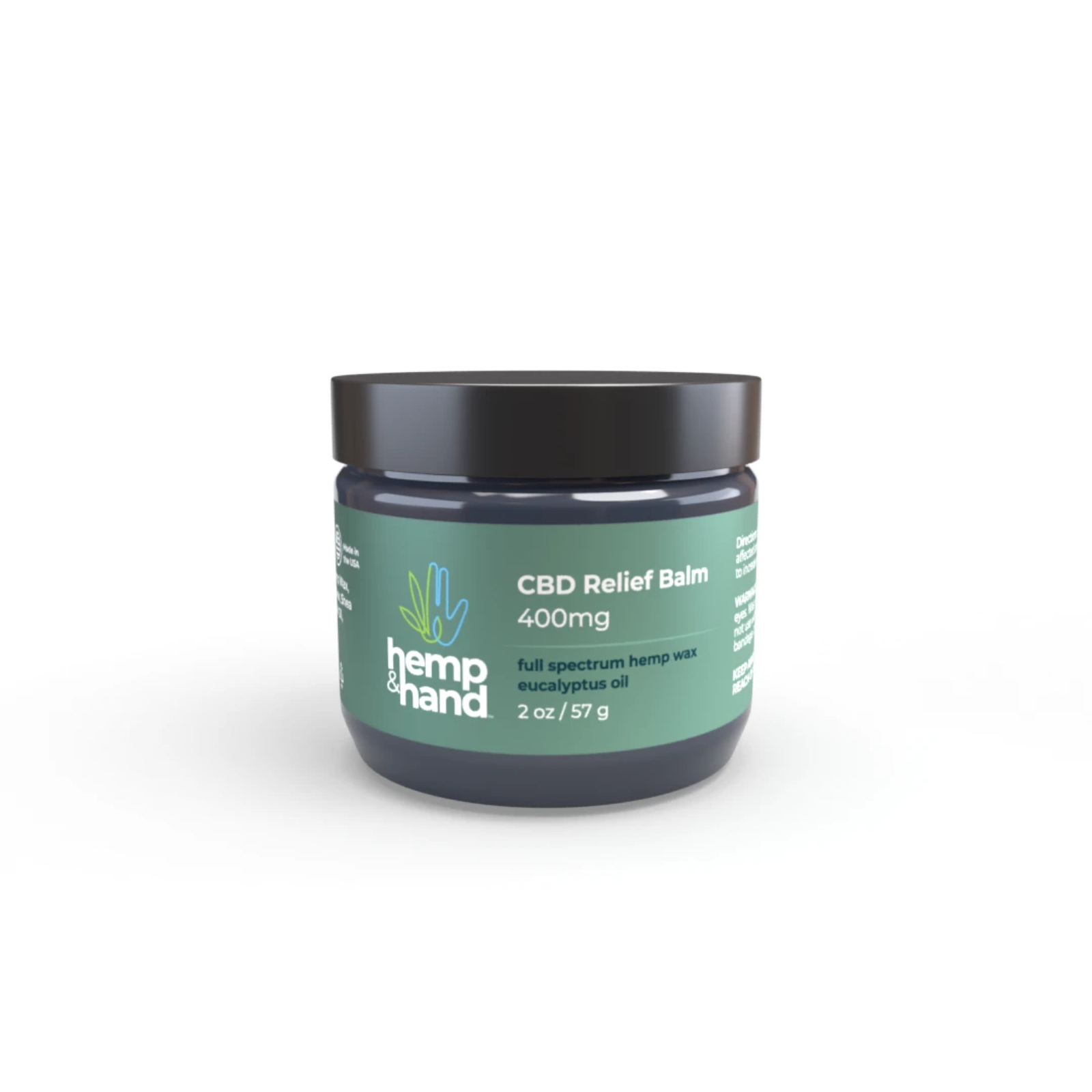 Hemp And Hand Cbd Relief Balm 400mg Leafly