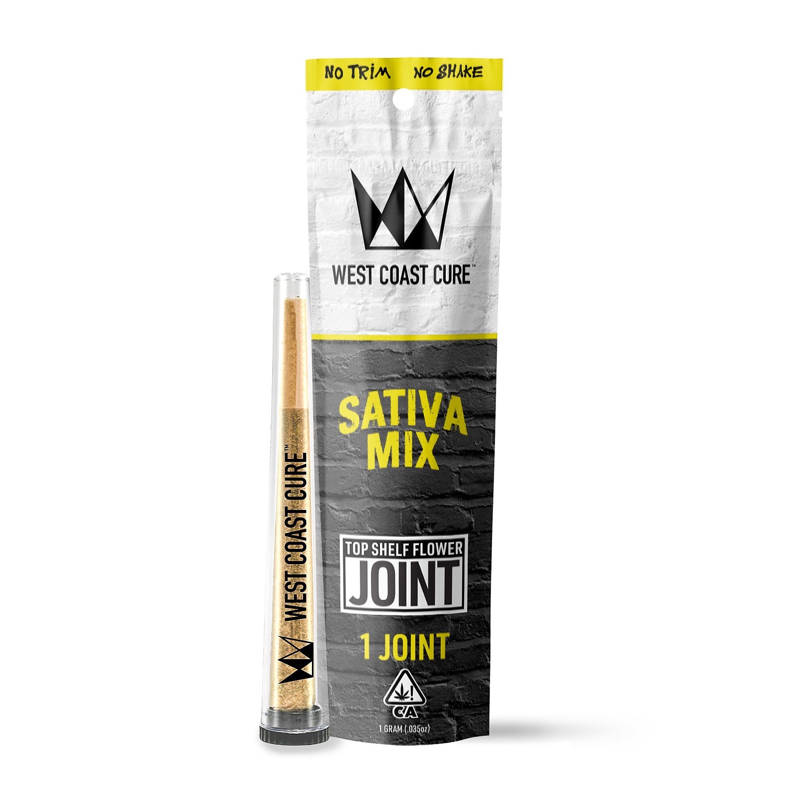West Coast Cure: Sativa Mix - Top Shelf CUREjoint 1g | Leafly