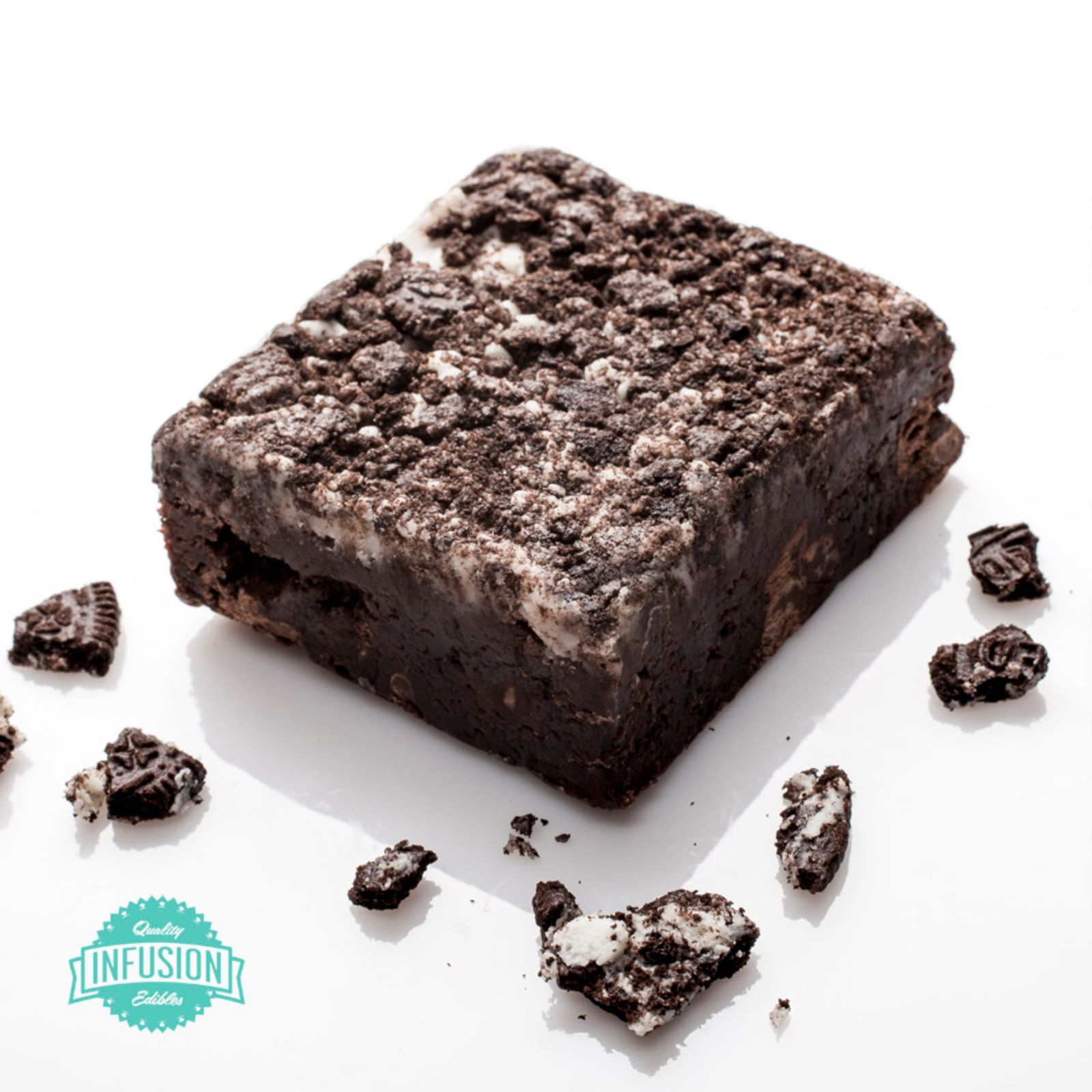 Infusion Edibles Cookies N Cream Brownie 100mg Leafly
