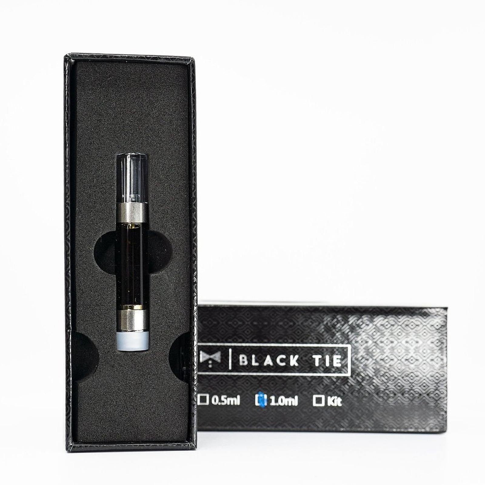 Black Tie CBD CBD/CBG Vape Cartridge (613mg) BlueBerry Pie Leafly
