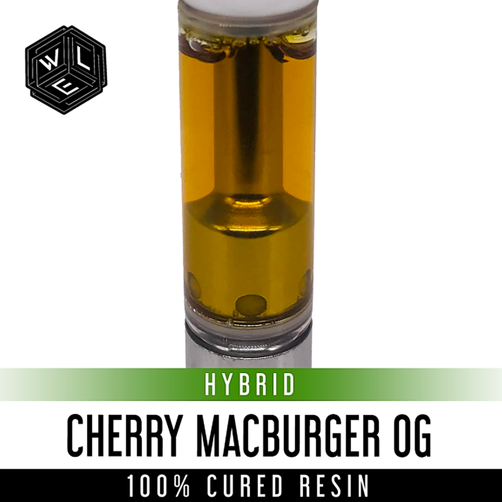 White Label Extracts Cherry MacBurger OG 100 Cured Resin Cartridge 1