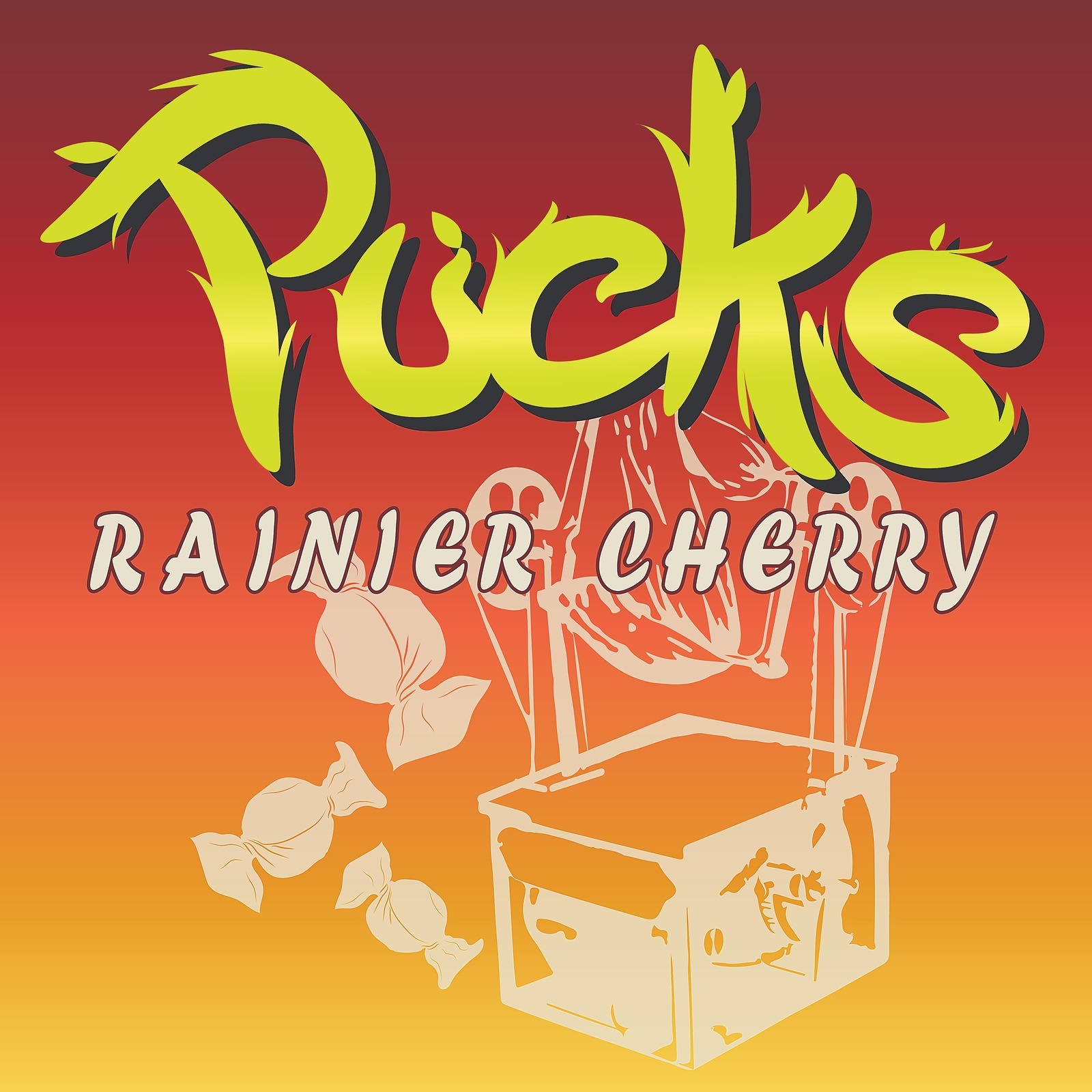 Pucks Cannabis Confections: Rainier Cherry Taffy 100mg | Leafly