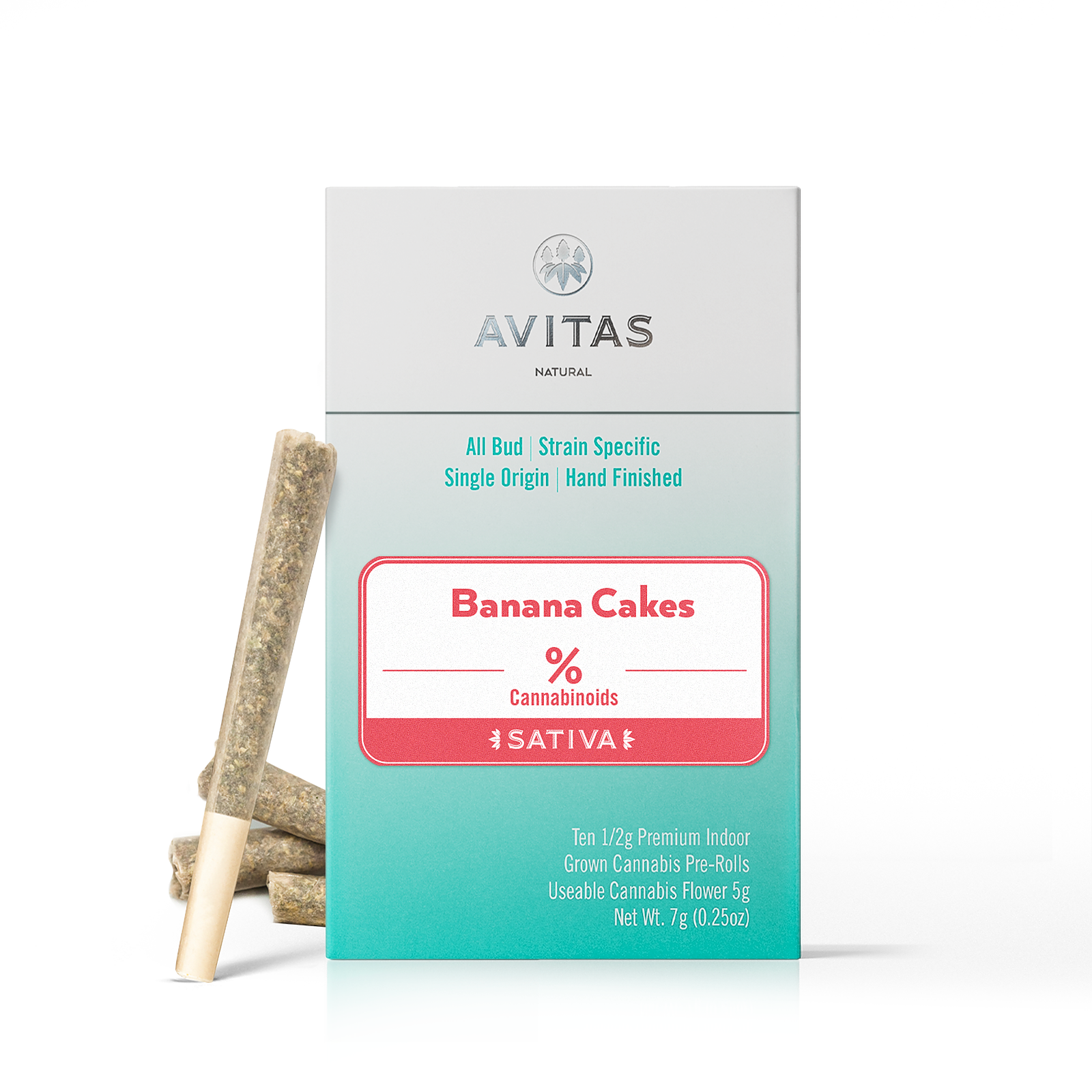 Avitas Banana Cakes 10pk PreRoll 5g Leafly