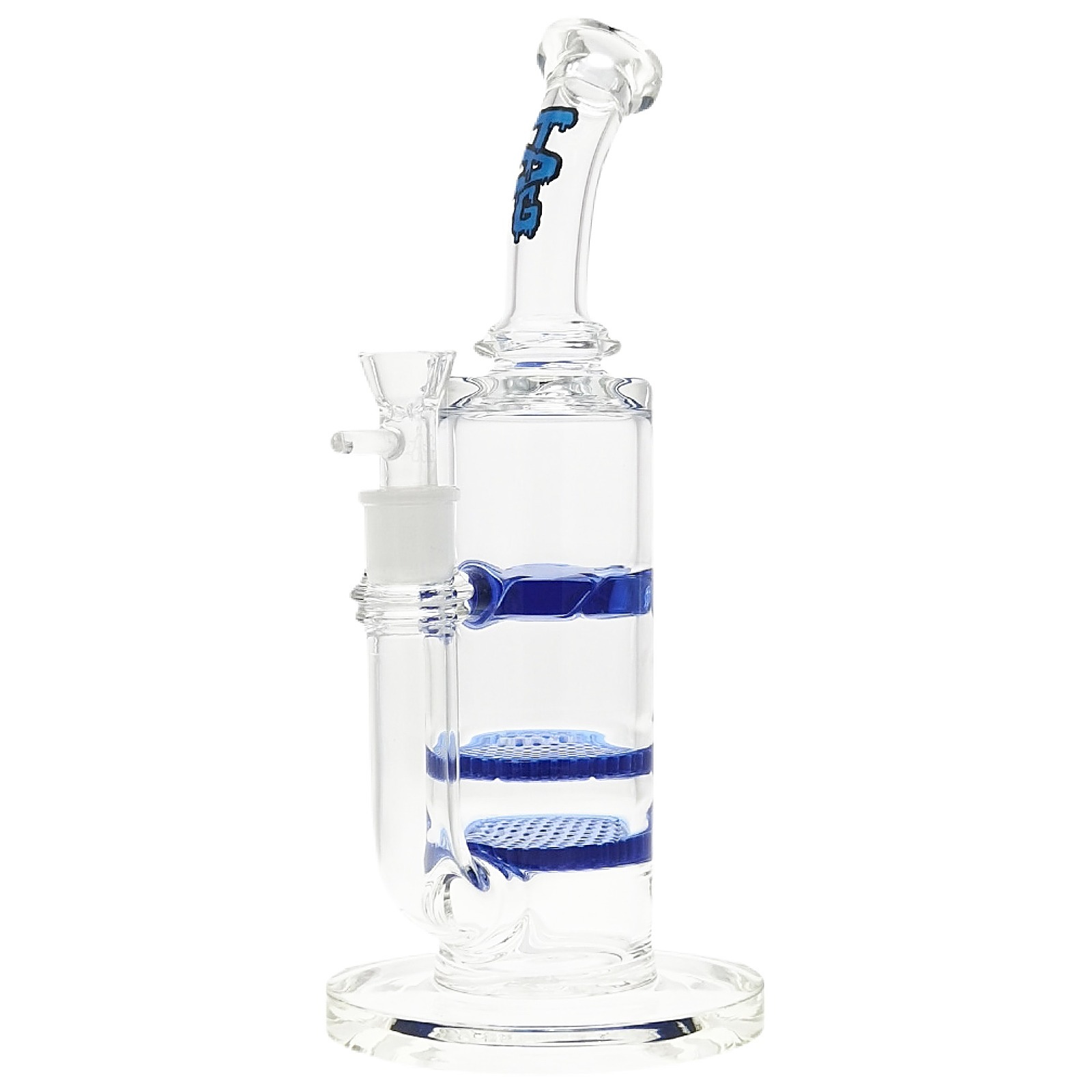 CaliConnected Online Headshop: TAG 12” Double Honeycomb Perc Bong | Leafly