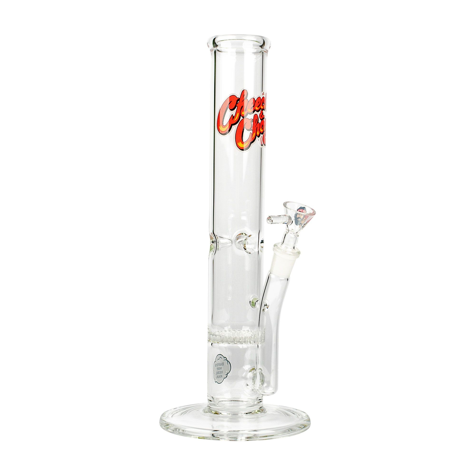 Cheech & Chong Glass 12" Finkelstein Straight Tube Bong Leafly