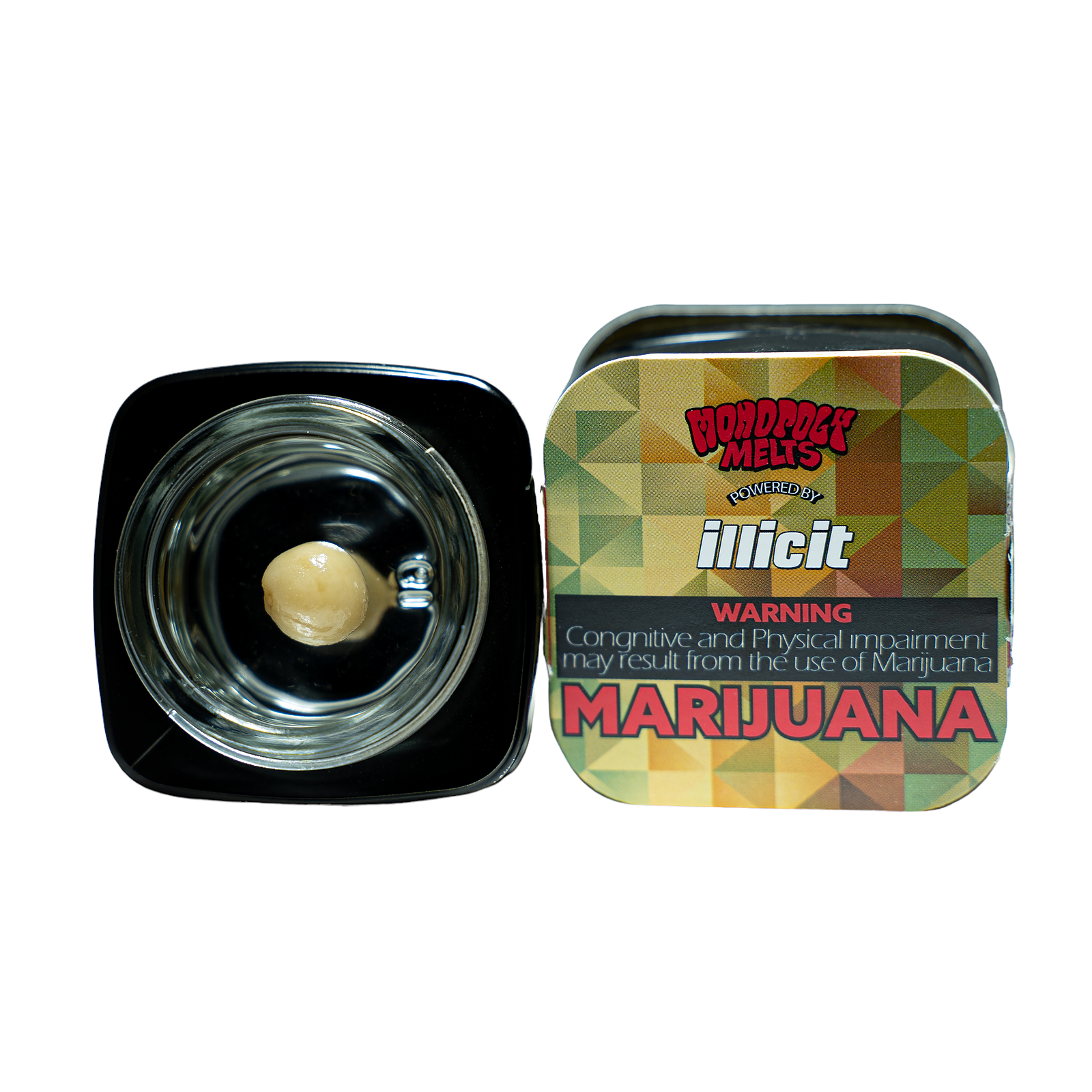 ILLICIT: Live Cold Cure Rosin: 0.5G Bruce Banner - Monopoly Melts