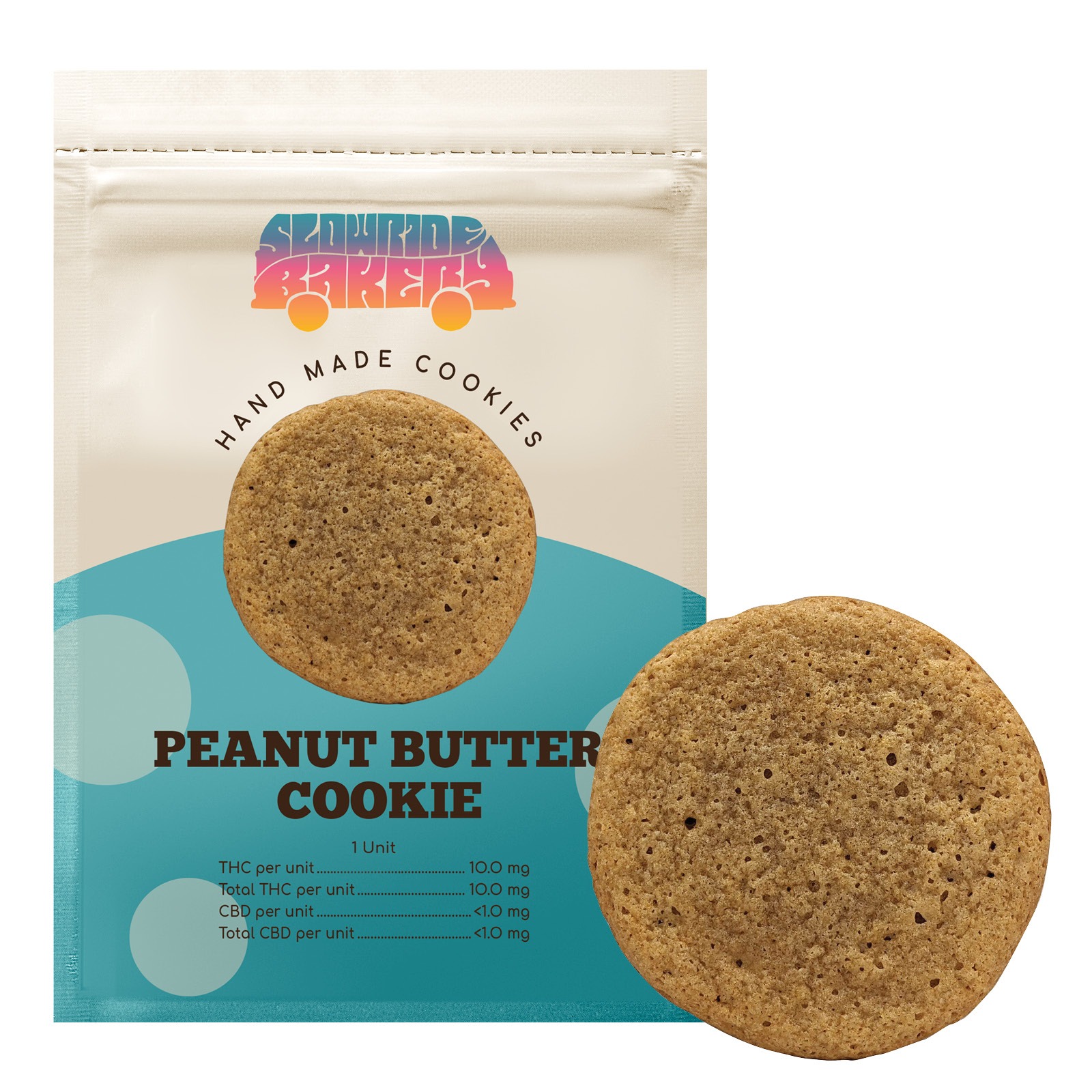 Slow Ride Bakery Peanut Butter Cookie Leafly