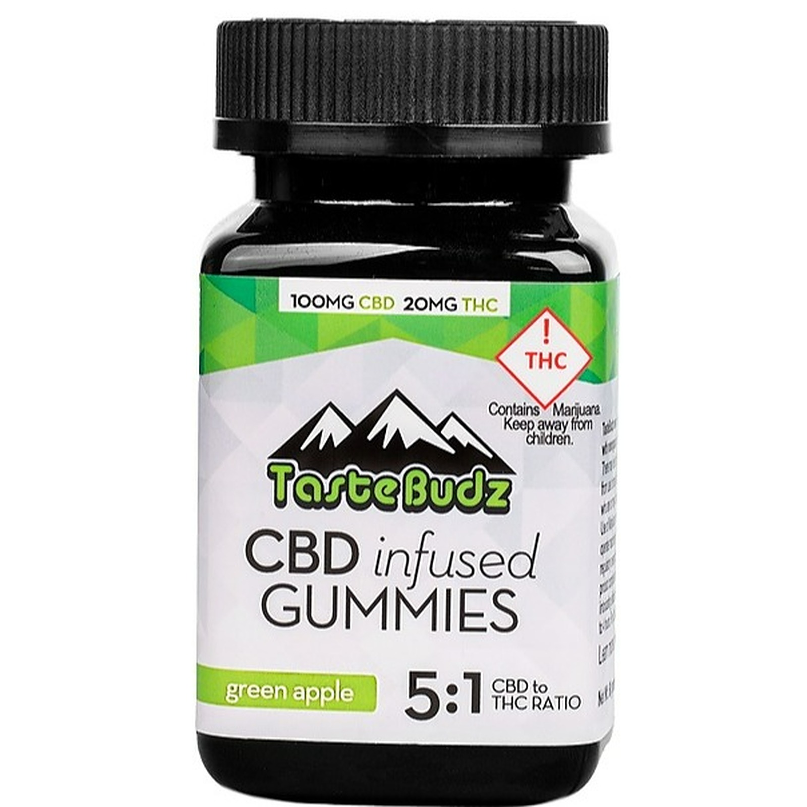 TasteBudz: 5:1 Green Apple Gummies | Leafly