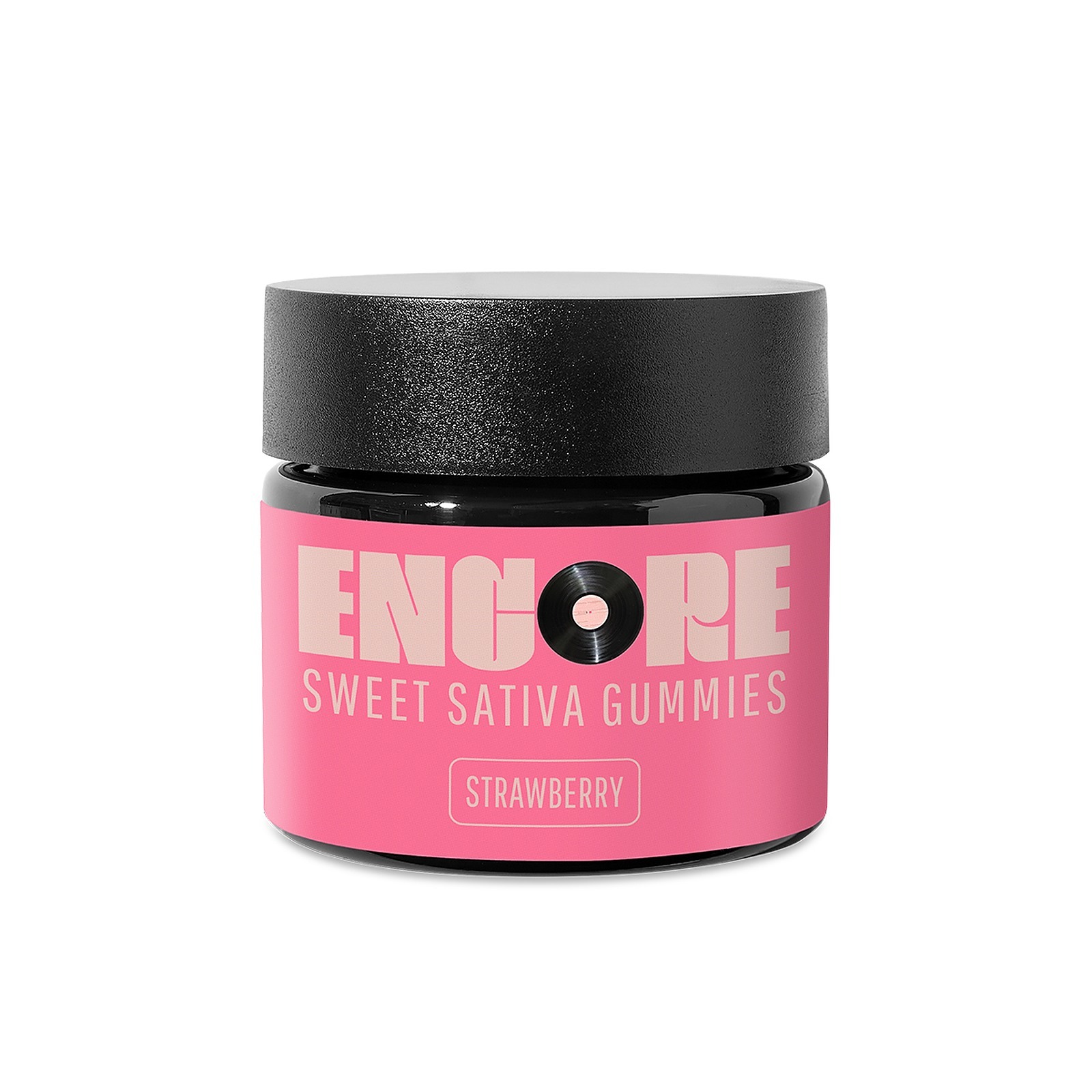 Encore Edibles Strawberry Sativa Gummy 50mg 5pack Leafly
