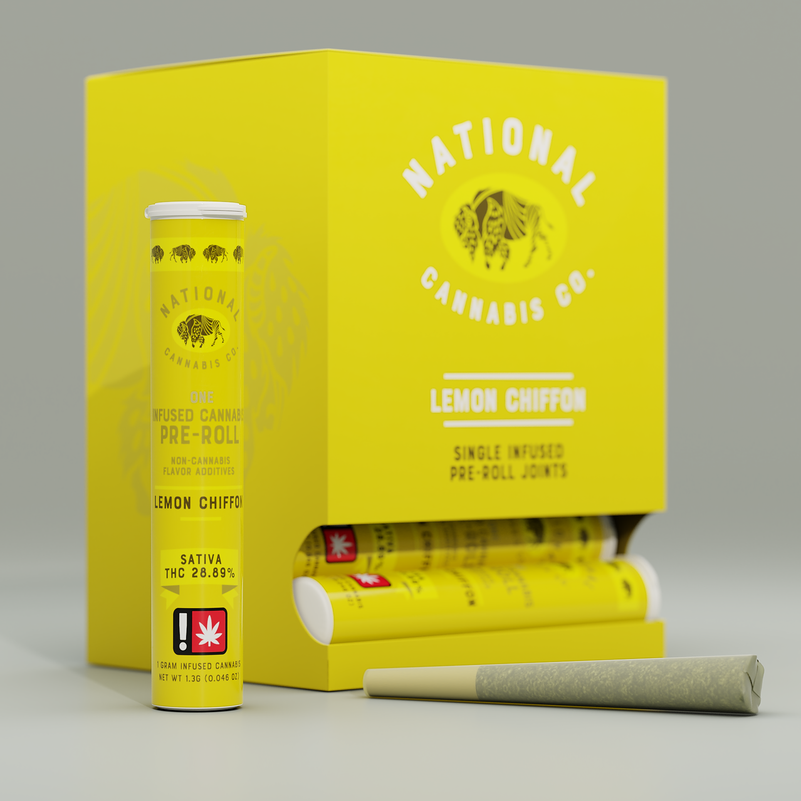 National Cannabis Company: Lemon Chiffon Flavored