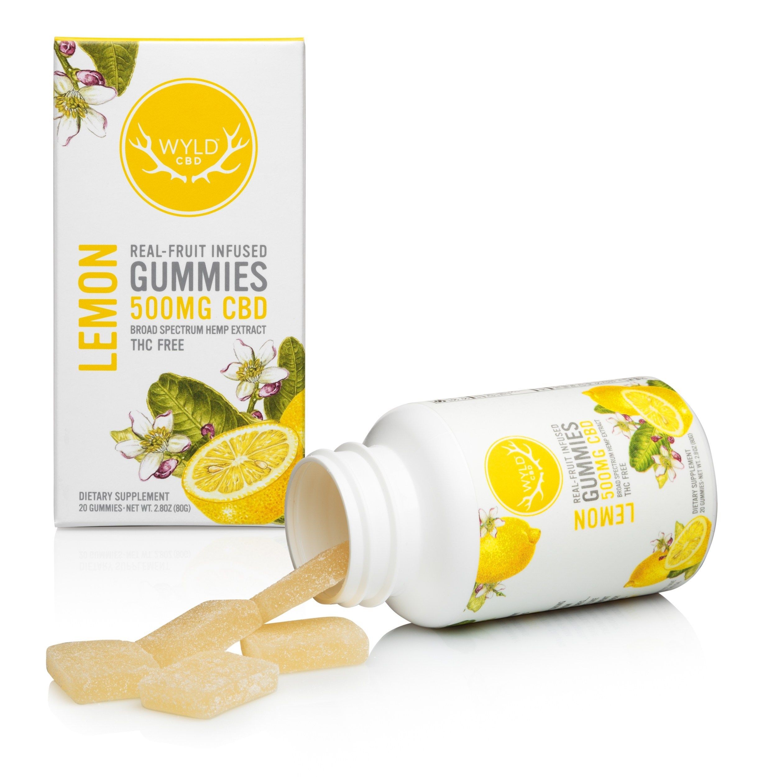 WYLD - CBD: Hemp 20pc Lemon