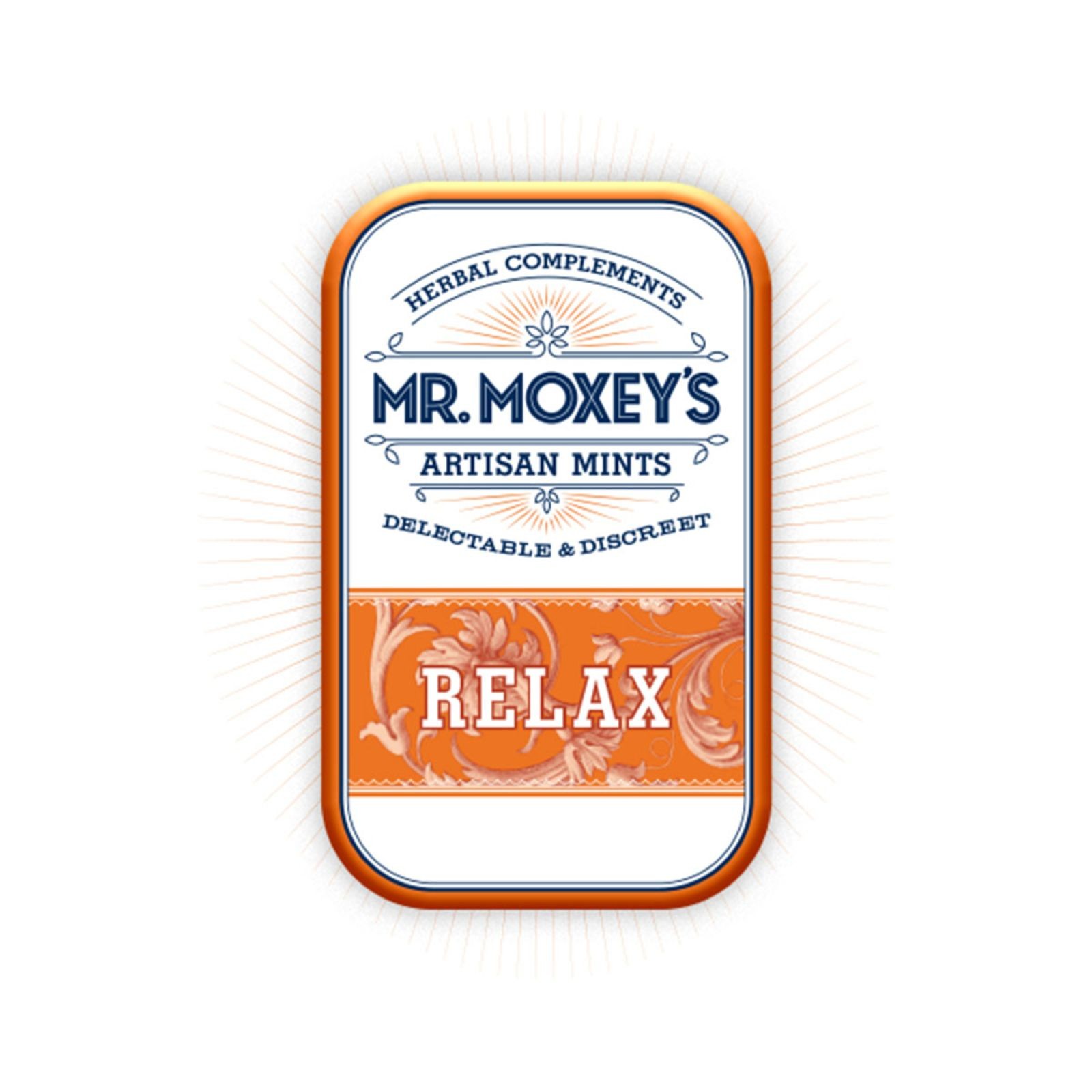 Mr. Moxey's: Bot - Moxies Relax Cinnamon Mints