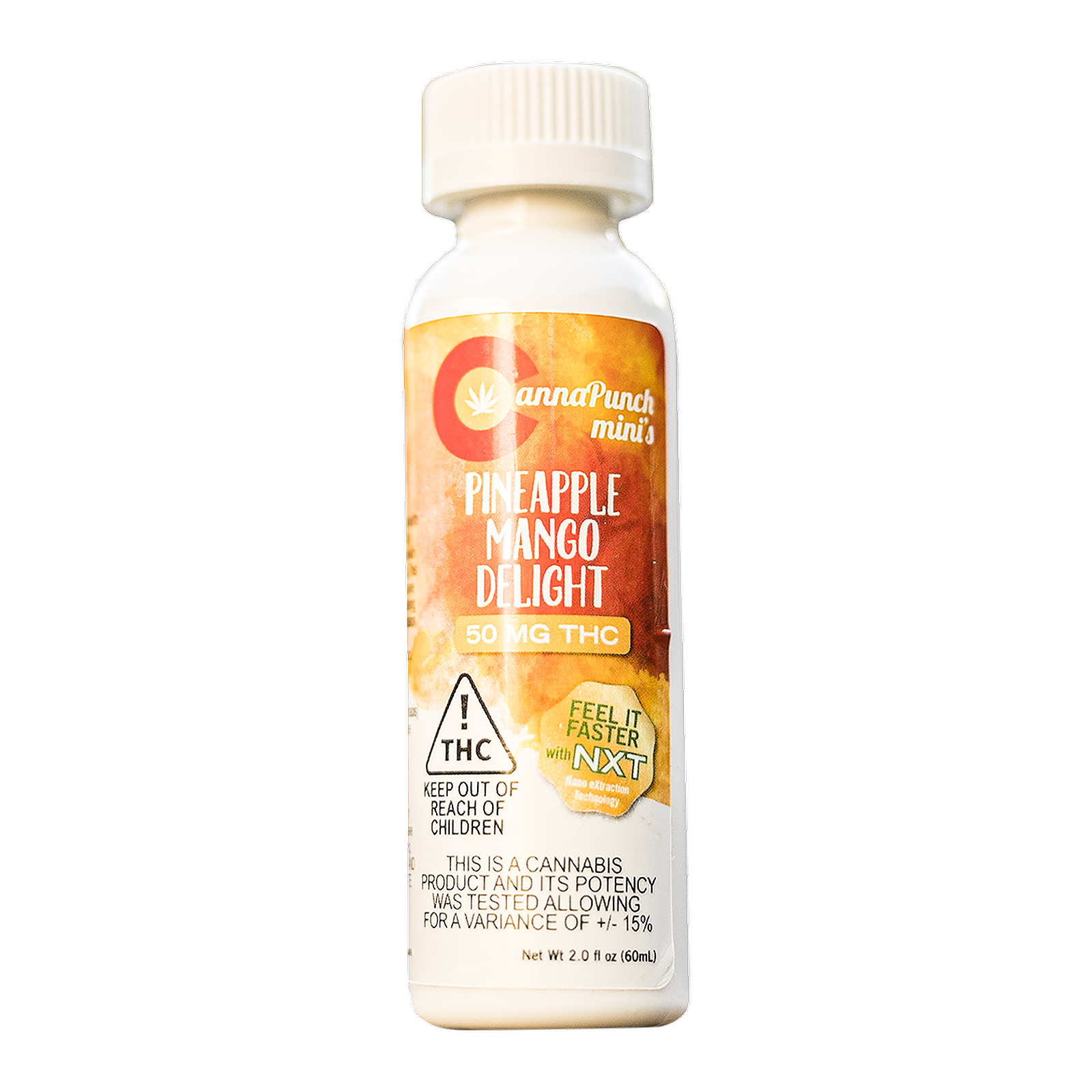 CannaPunch Pineapple Mango Delight 2oz Leafly