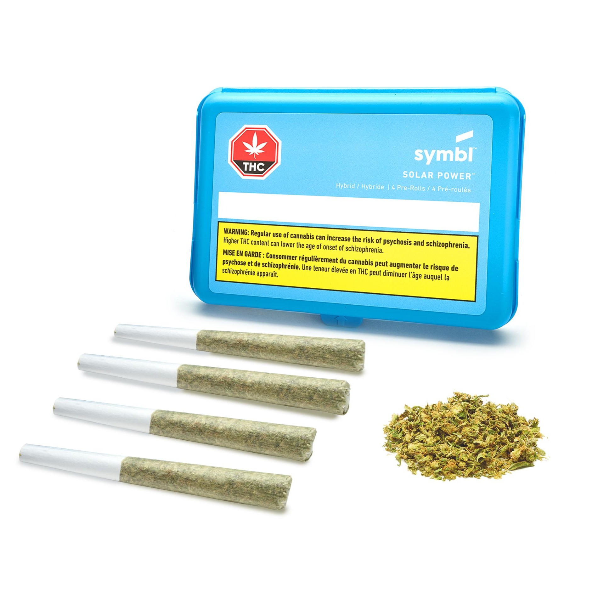 Symbl Cannabis: Solar Power Pre-Roll 2g 4-Pack | Leafly